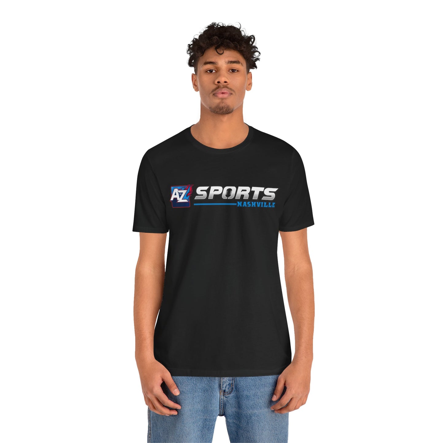 A to Z Sports Nashville Horizontal Short Sleeve Tee