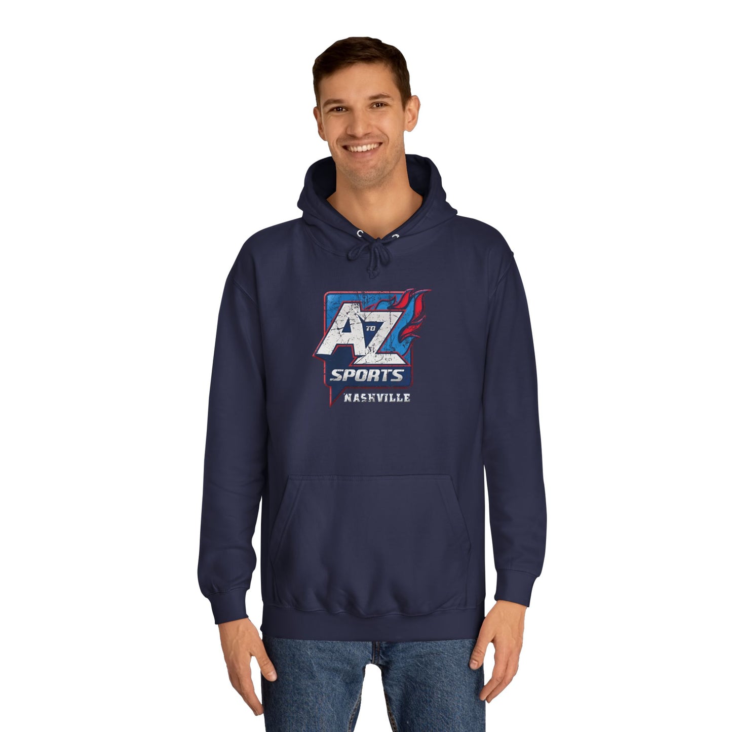 A to Z Sports Nashville Faded Hoodie