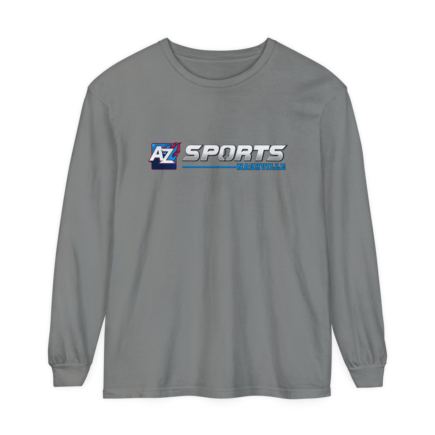 A to Z Sports Nashville Horizontal Logo Long Sleeve T-Shirt