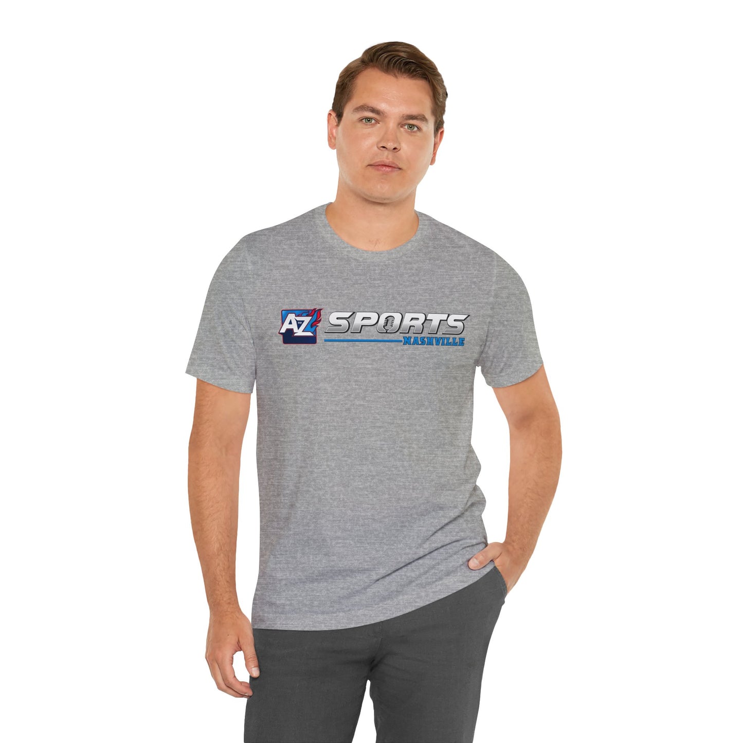 A to Z Sports Nashville Horizontal Short Sleeve Tee