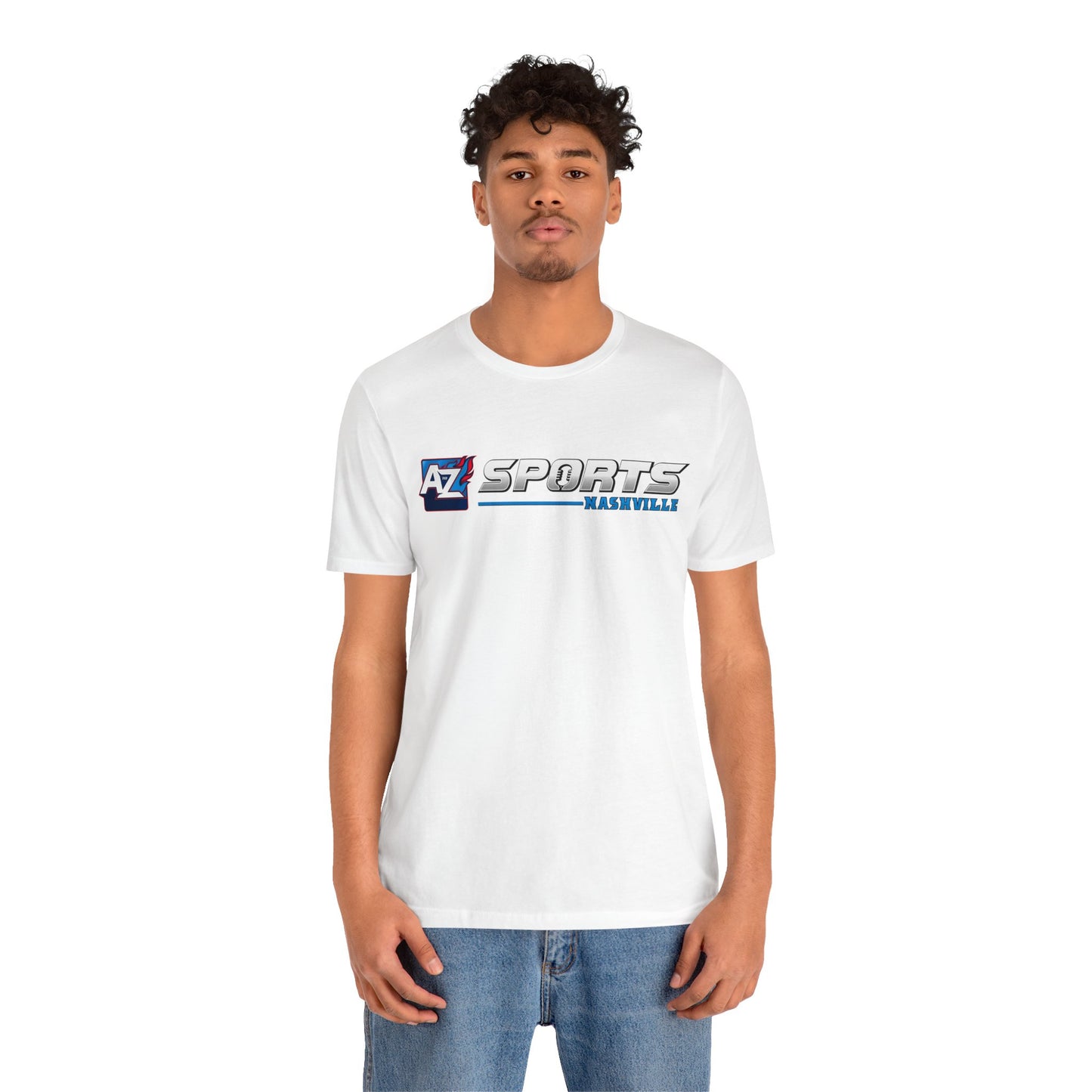 A to Z Sports Nashville Horizontal Short Sleeve Tee