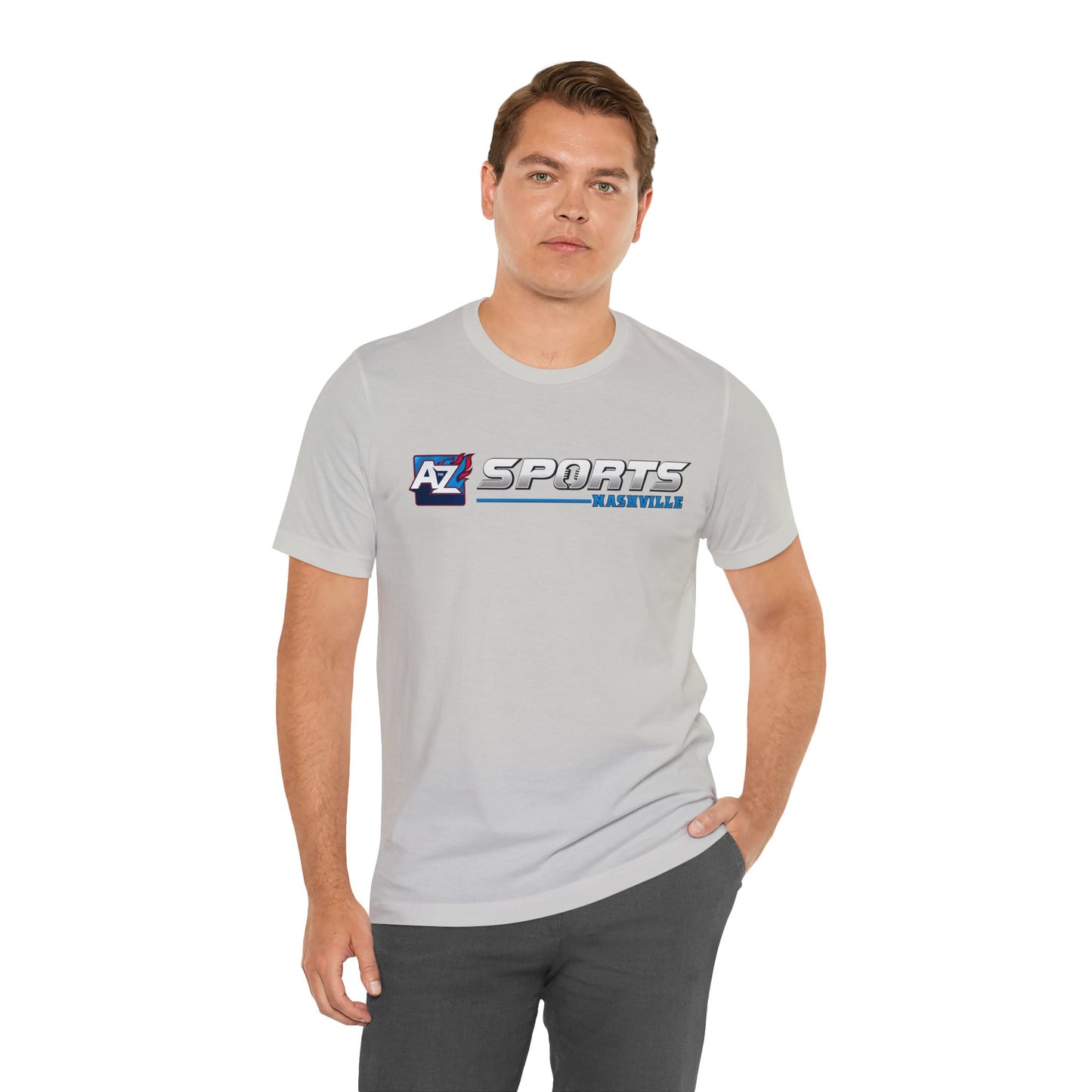 A to Z Sports Nashville Horizontal Short Sleeve Tee