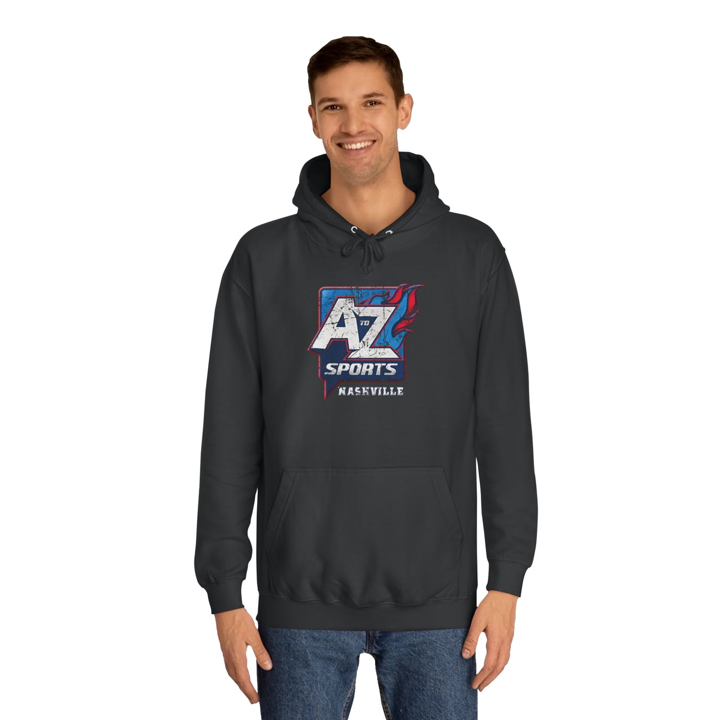 A to Z Sports Nashville Faded Hoodie
