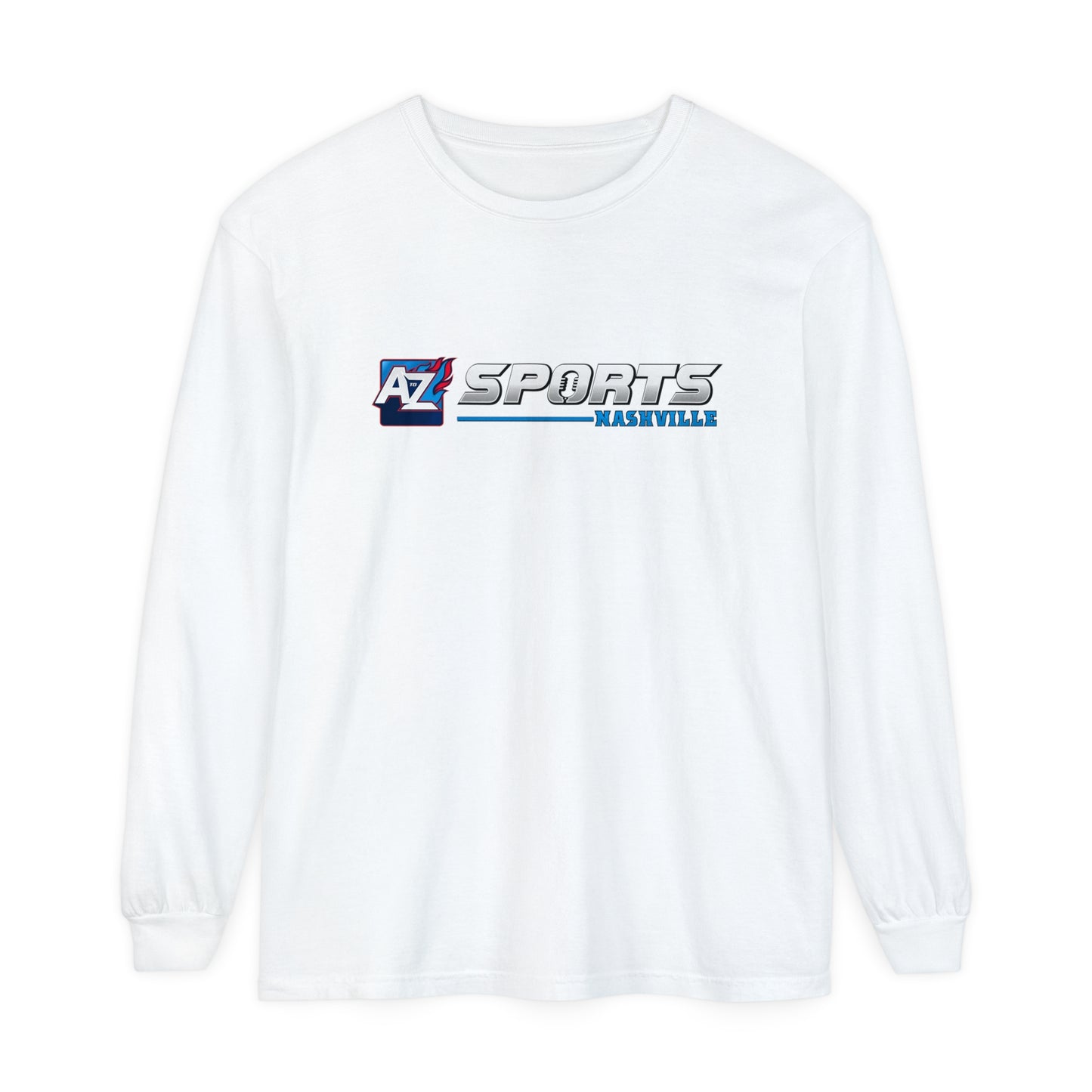 A to Z Sports Nashville Horizontal Logo Long Sleeve T-Shirt