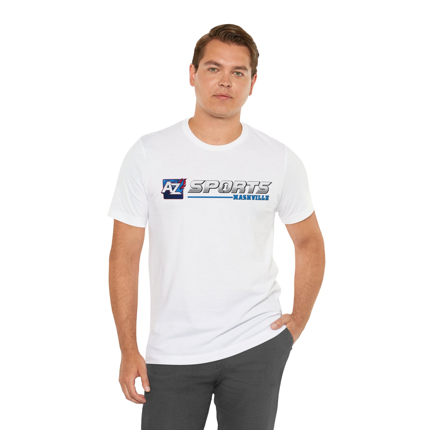 A to Z Sports Nashville Horizontal Short Sleeve Tee