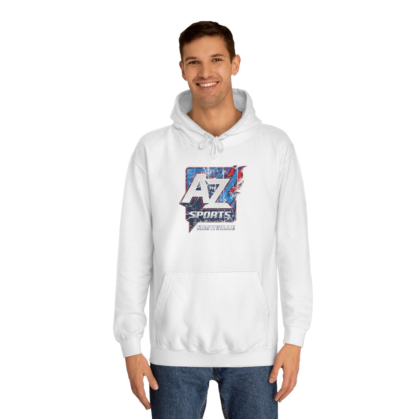 A to Z Sports Nashville Faded Hoodie
