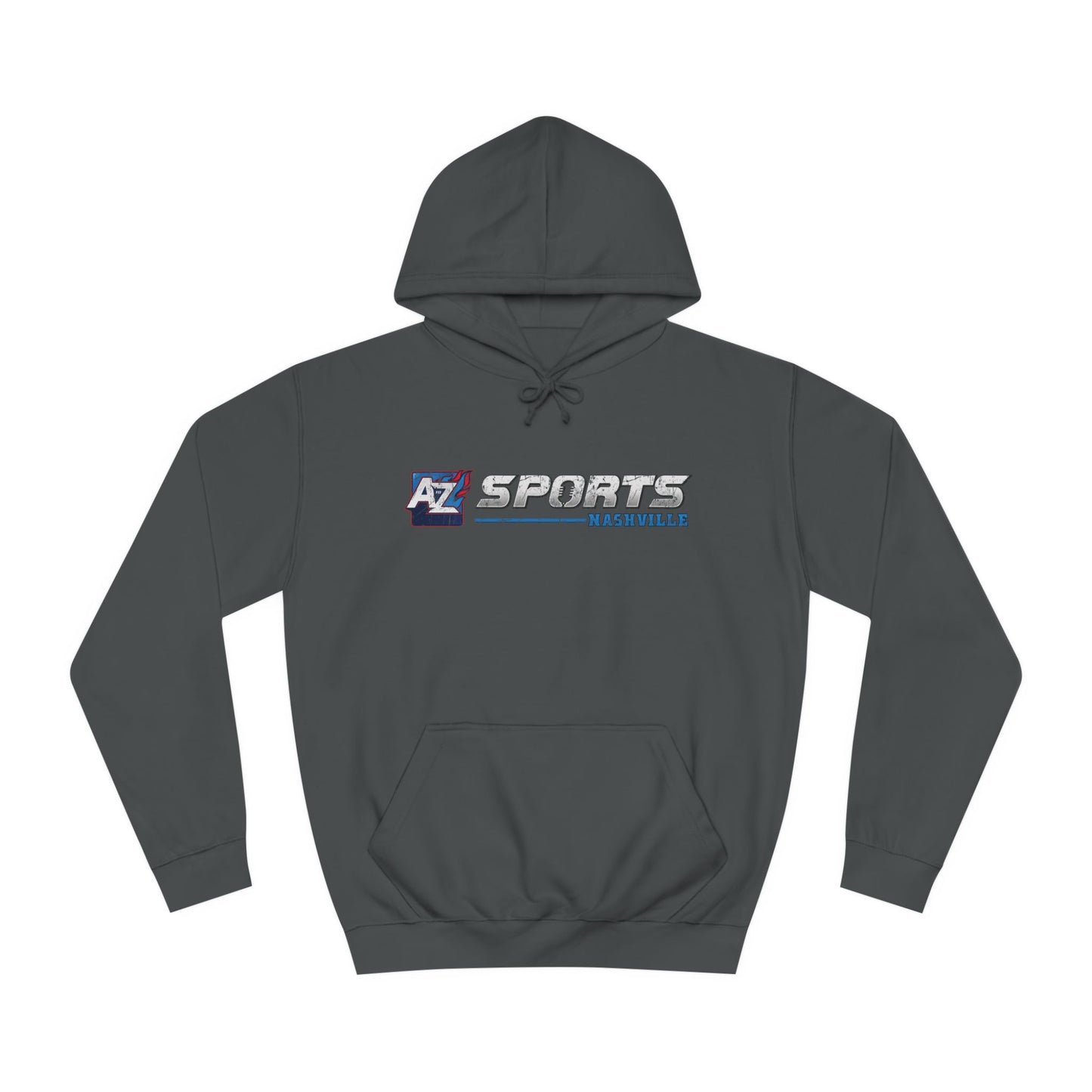 A to Z Sports Nashville Faded Horizontal Logo Hoodie