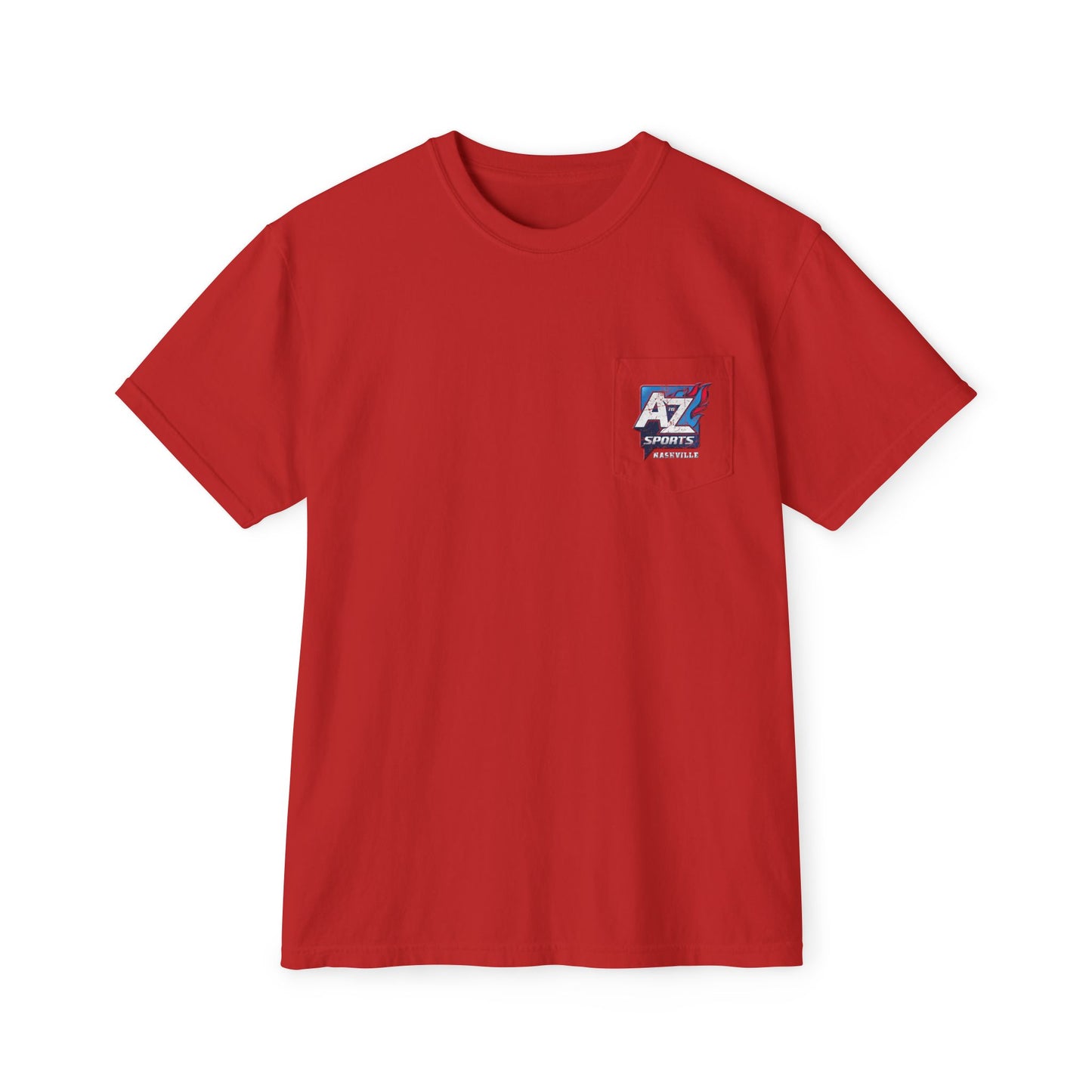 A to Z Sports Nashville Faded Pocket T-Shirt
