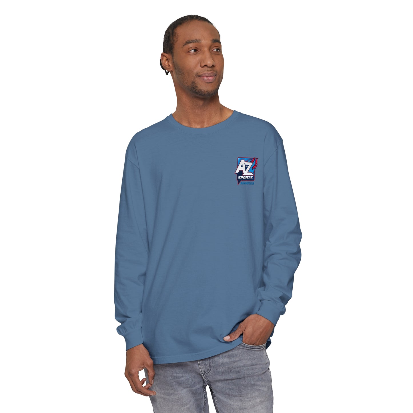 A to Z Sports Nashville Chest Logo Long Sleeve T-Shirt