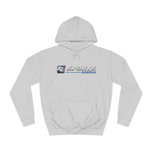 A to Z Sports Nashville Faded Horizontal Logo Hoodie