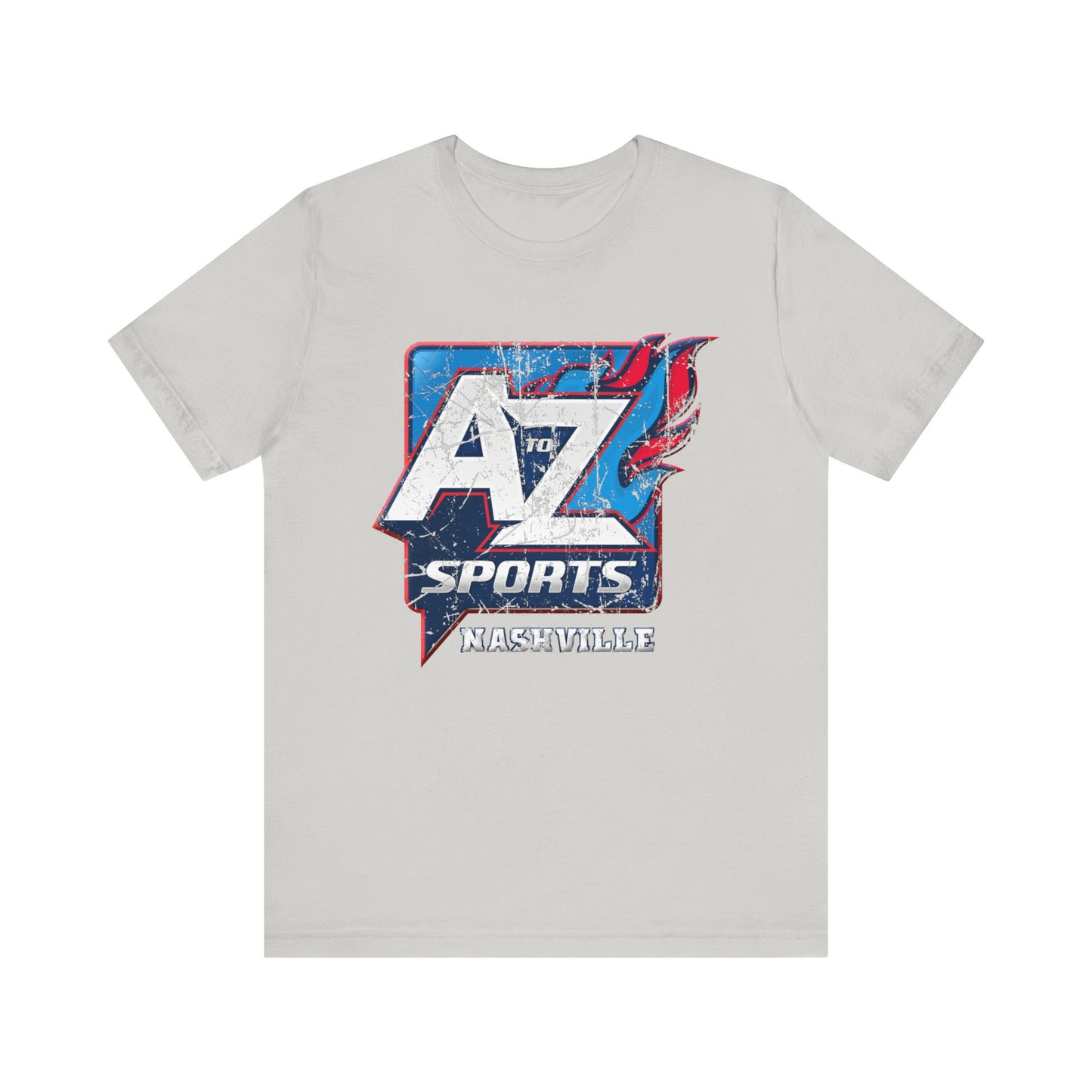 A to Z Sports Nashville Faded Short Sleeve Tee