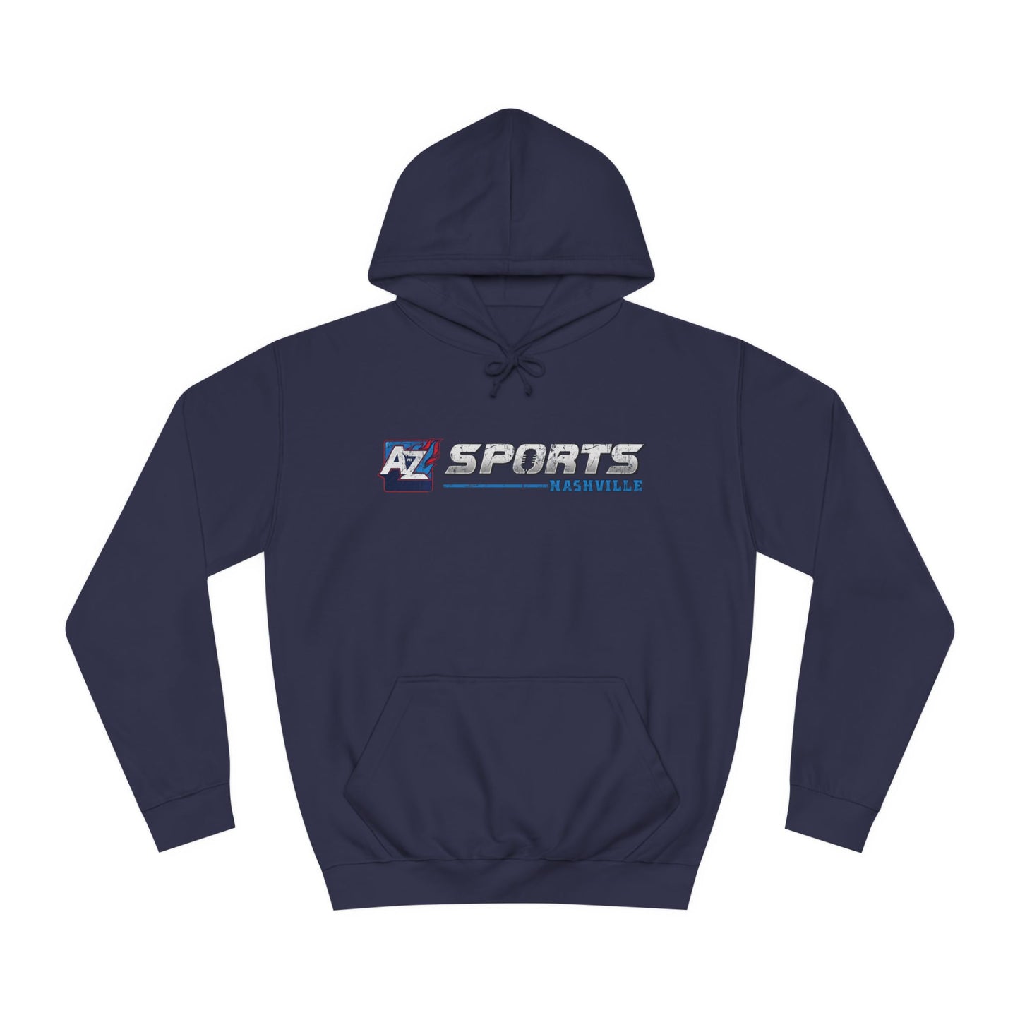 A to Z Sports Nashville Faded Horizontal Logo Hoodie