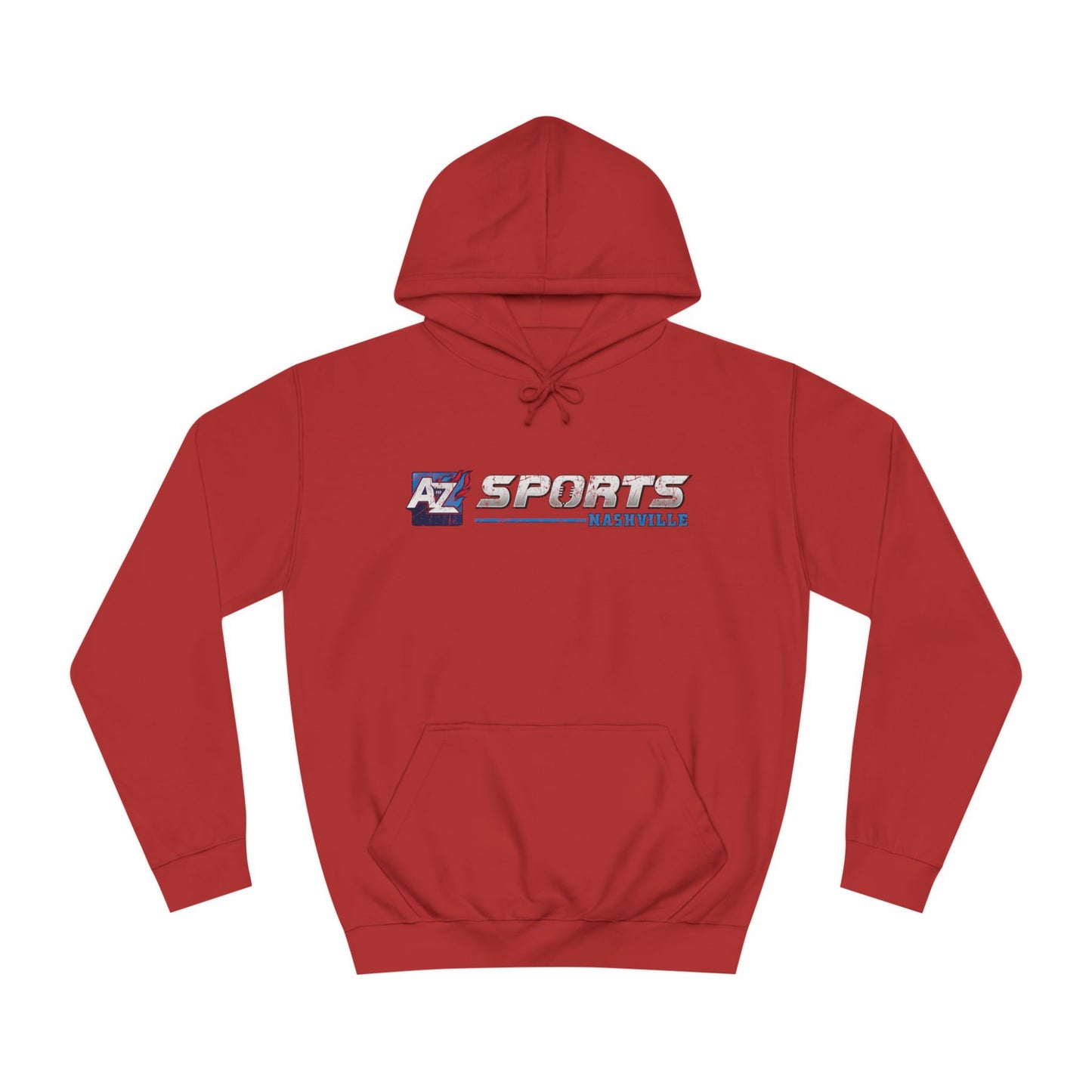 A to Z Sports Nashville Faded Horizontal Logo Hoodie