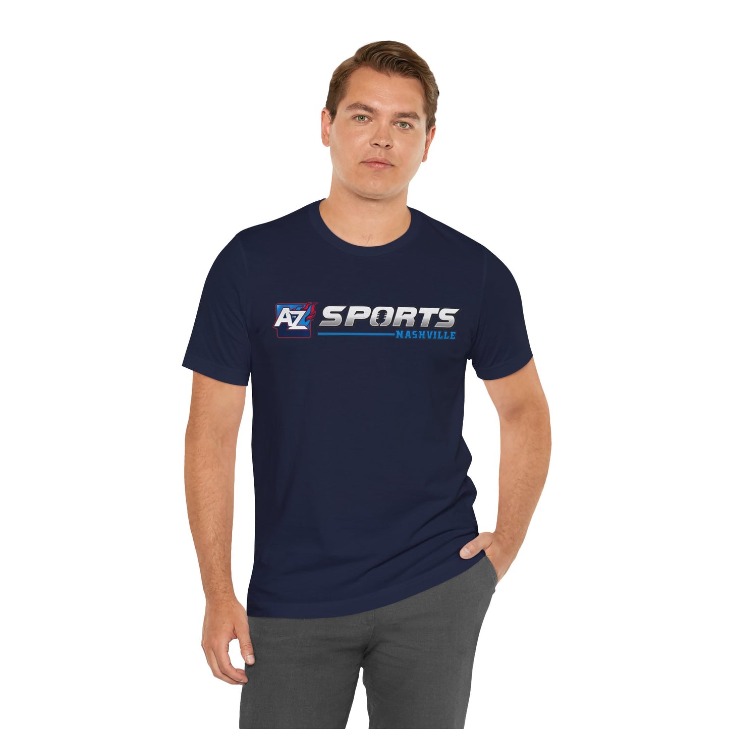 A to Z Sports Nashville Horizontal Short Sleeve Tee