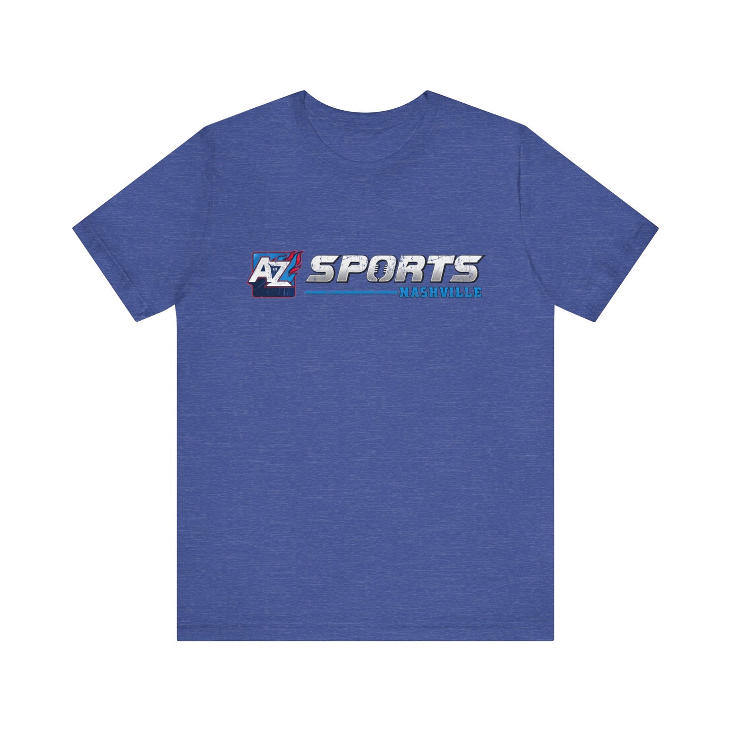 A to Z Sports Nashville Faded Horizontal Short Sleeve Tee