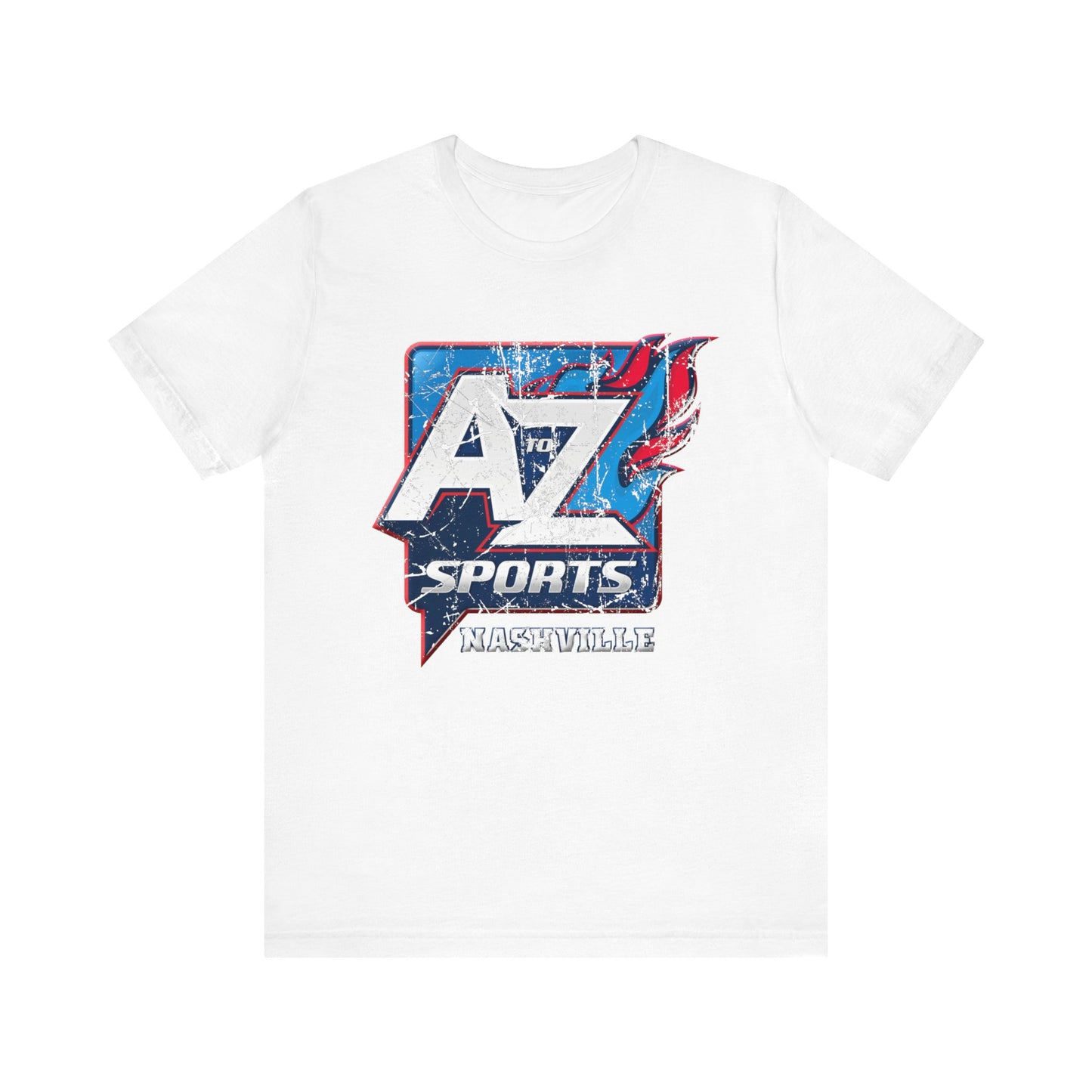 A to Z Sports Nashville Faded Short Sleeve Tee