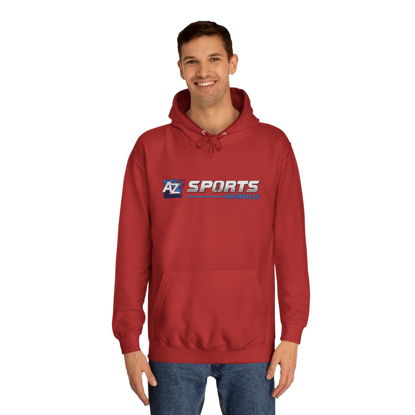 A to Z Sports Nashville Horizontal Logo Hoodie