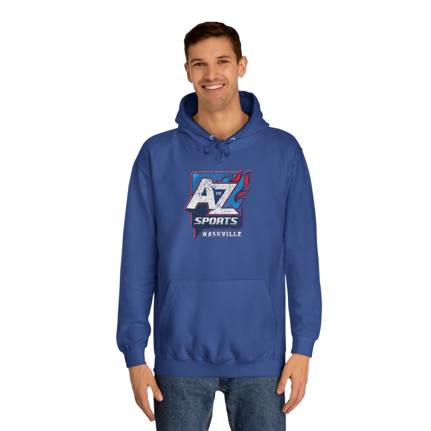 A to Z Sports Nashville Faded Hoodie