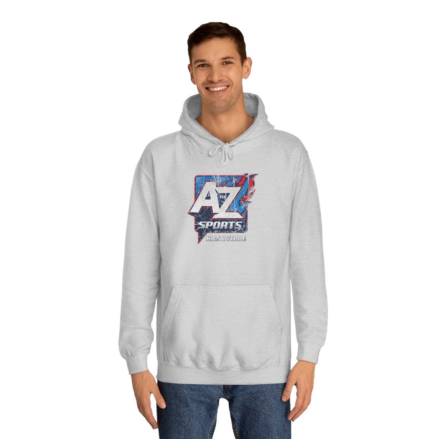 A to Z Sports Nashville Faded Hoodie