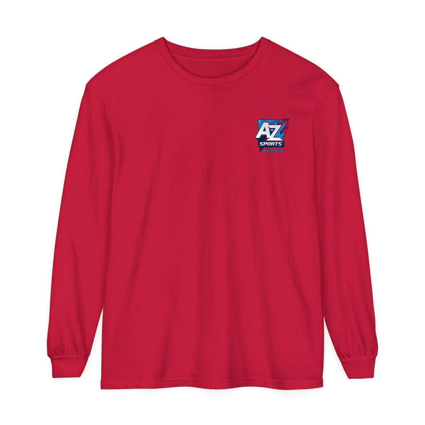 A to Z Sports Nashville Chest Logo Long Sleeve T-Shirt