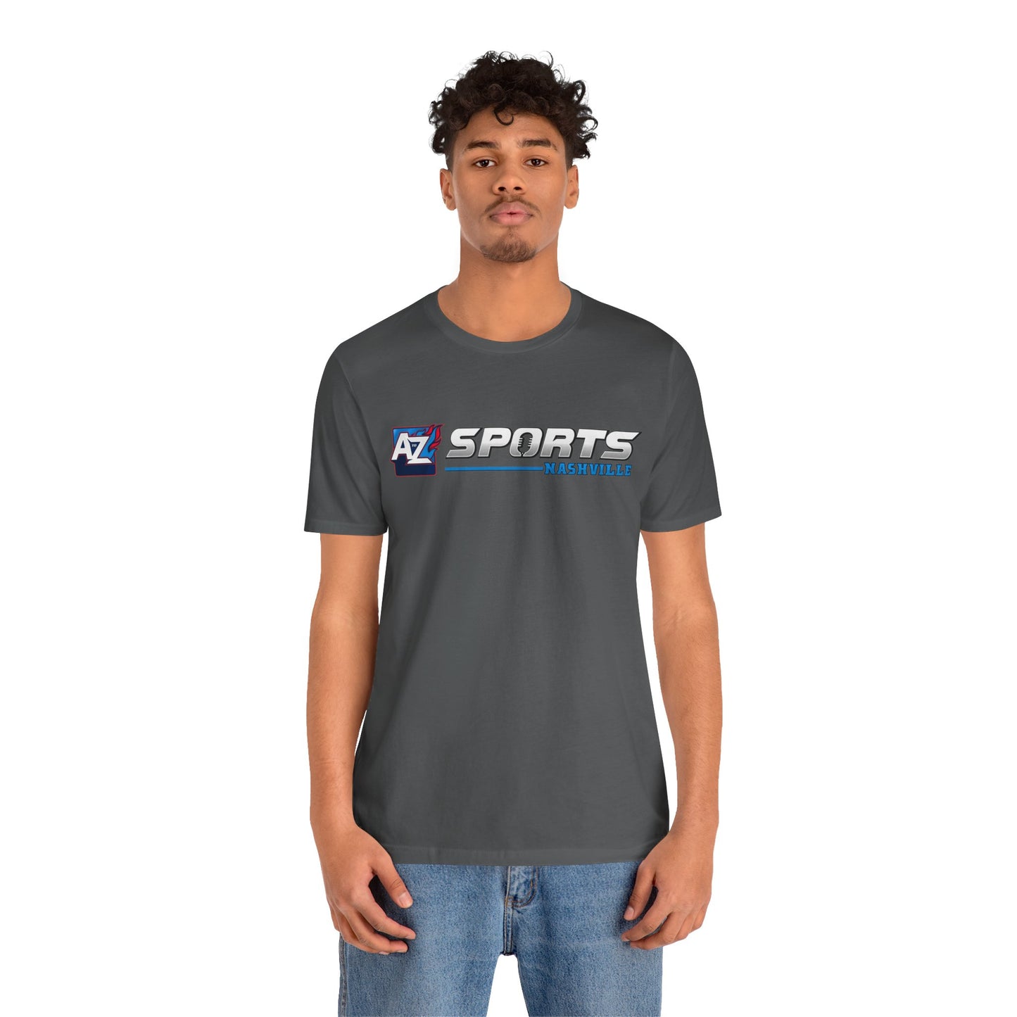 A to Z Sports Nashville Horizontal Short Sleeve Tee
