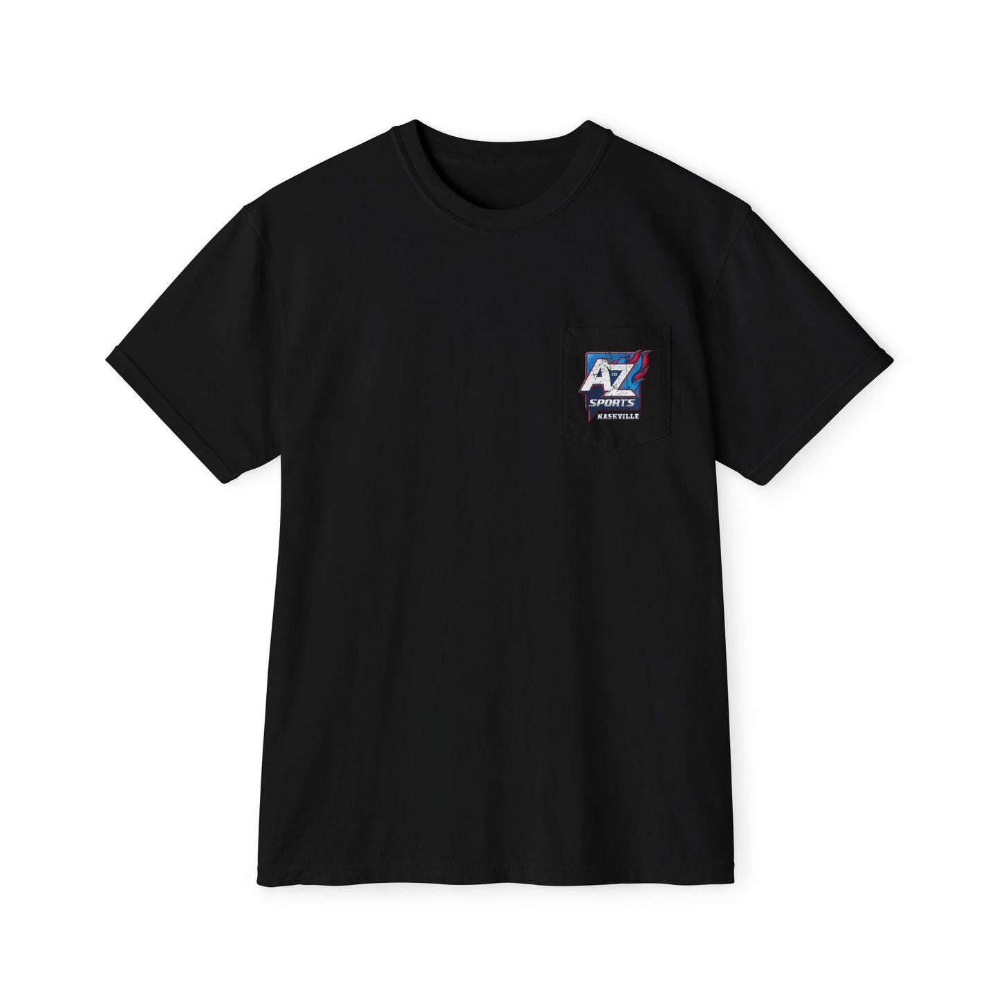 A to Z Sports Nashville Faded Pocket T-Shirt