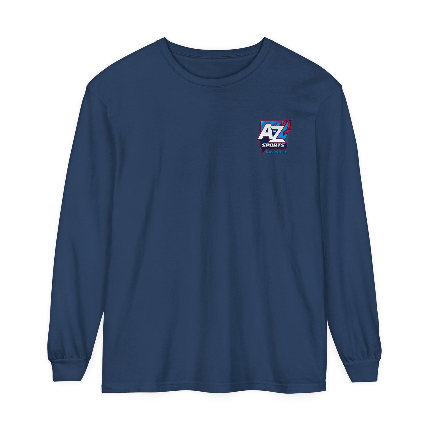 A to Z Sports Nashville Chest Logo Long Sleeve T-Shirt