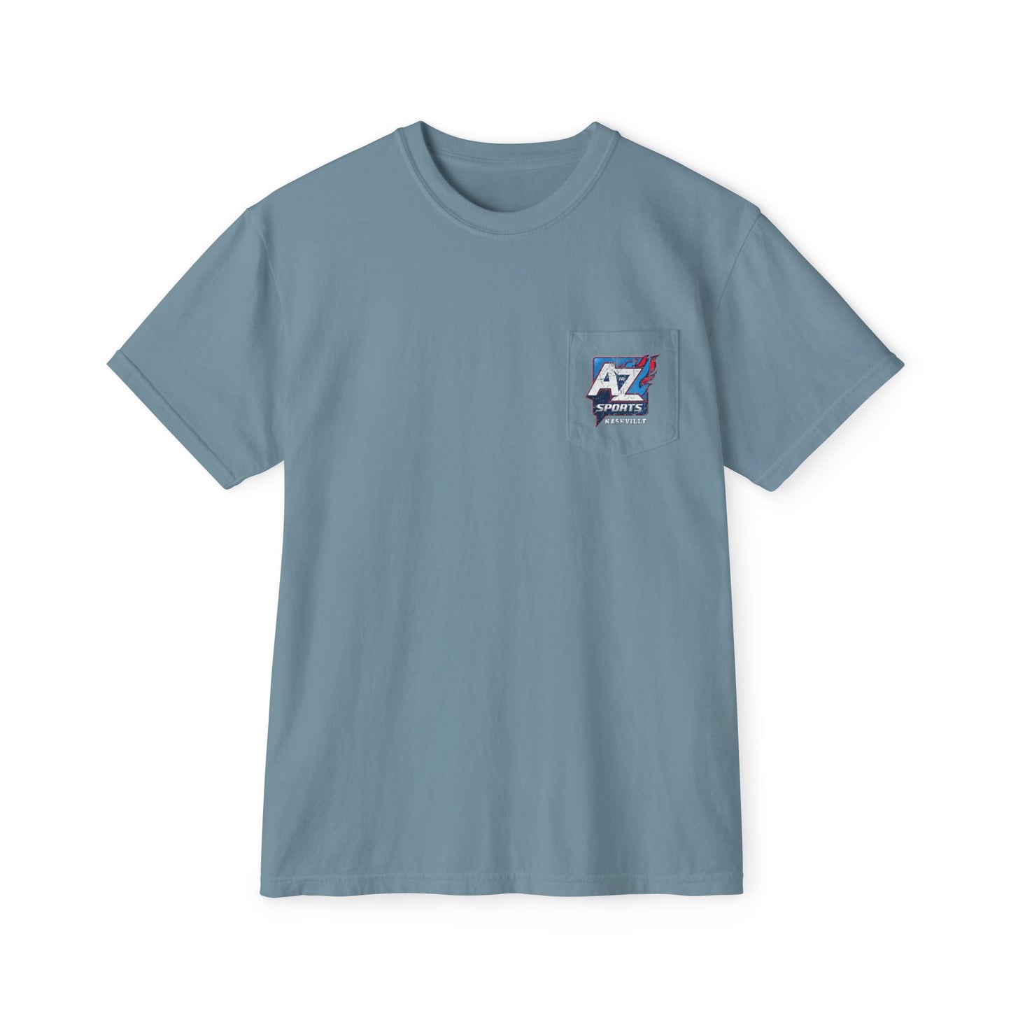 A to Z Sports Nashville Faded Pocket T-Shirt