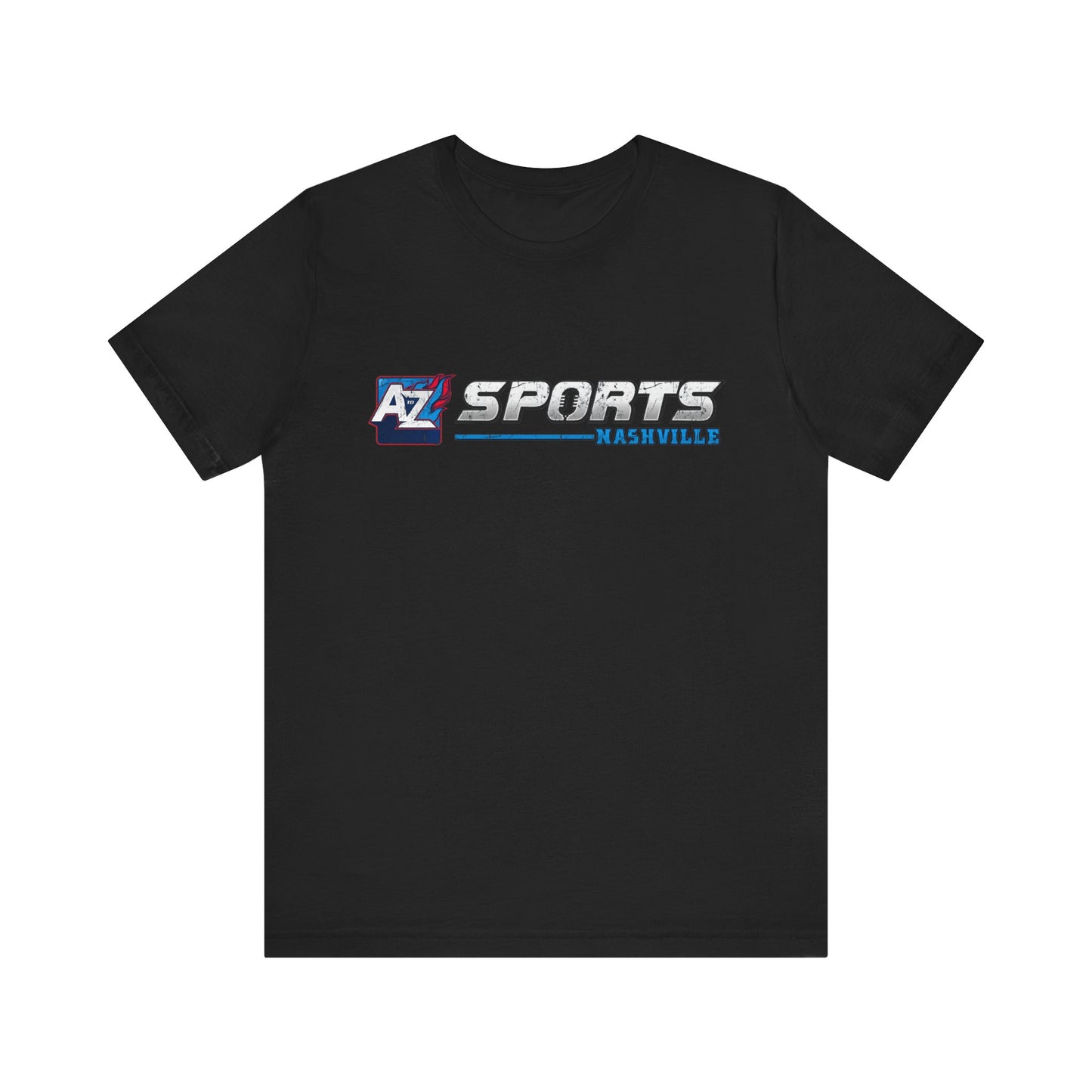 A to Z Sports Nashville Faded Horizontal Short Sleeve Tee