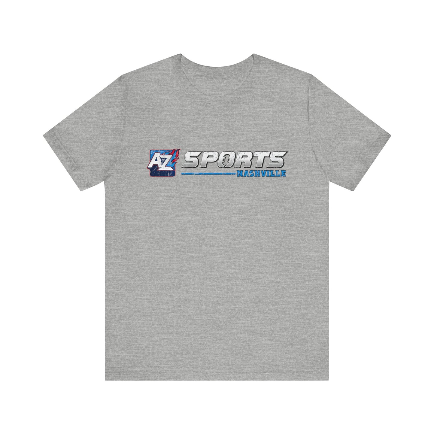 A to Z Sports Nashville Faded Horizontal Short Sleeve Tee