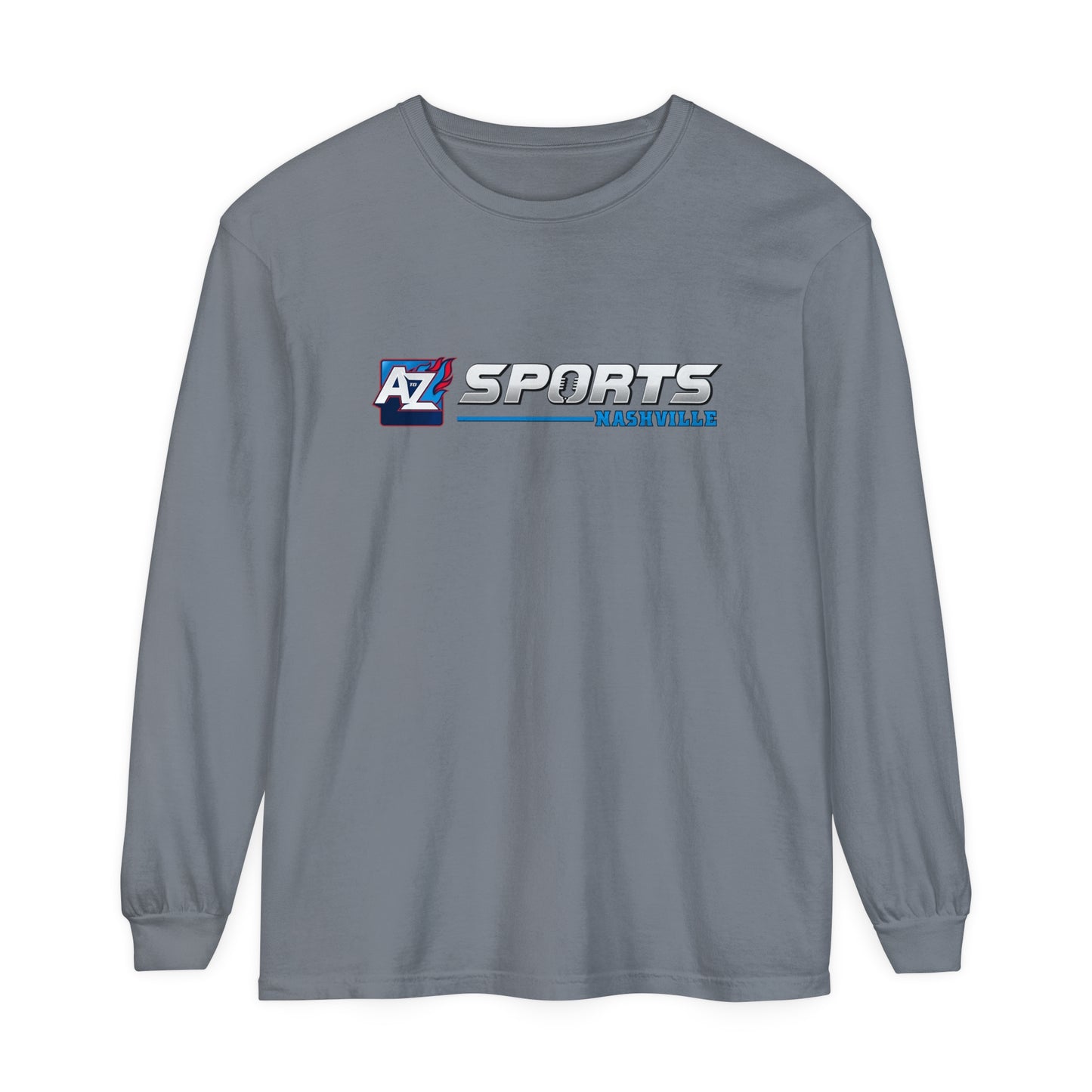 A to Z Sports Nashville Horizontal Logo Long Sleeve T-Shirt