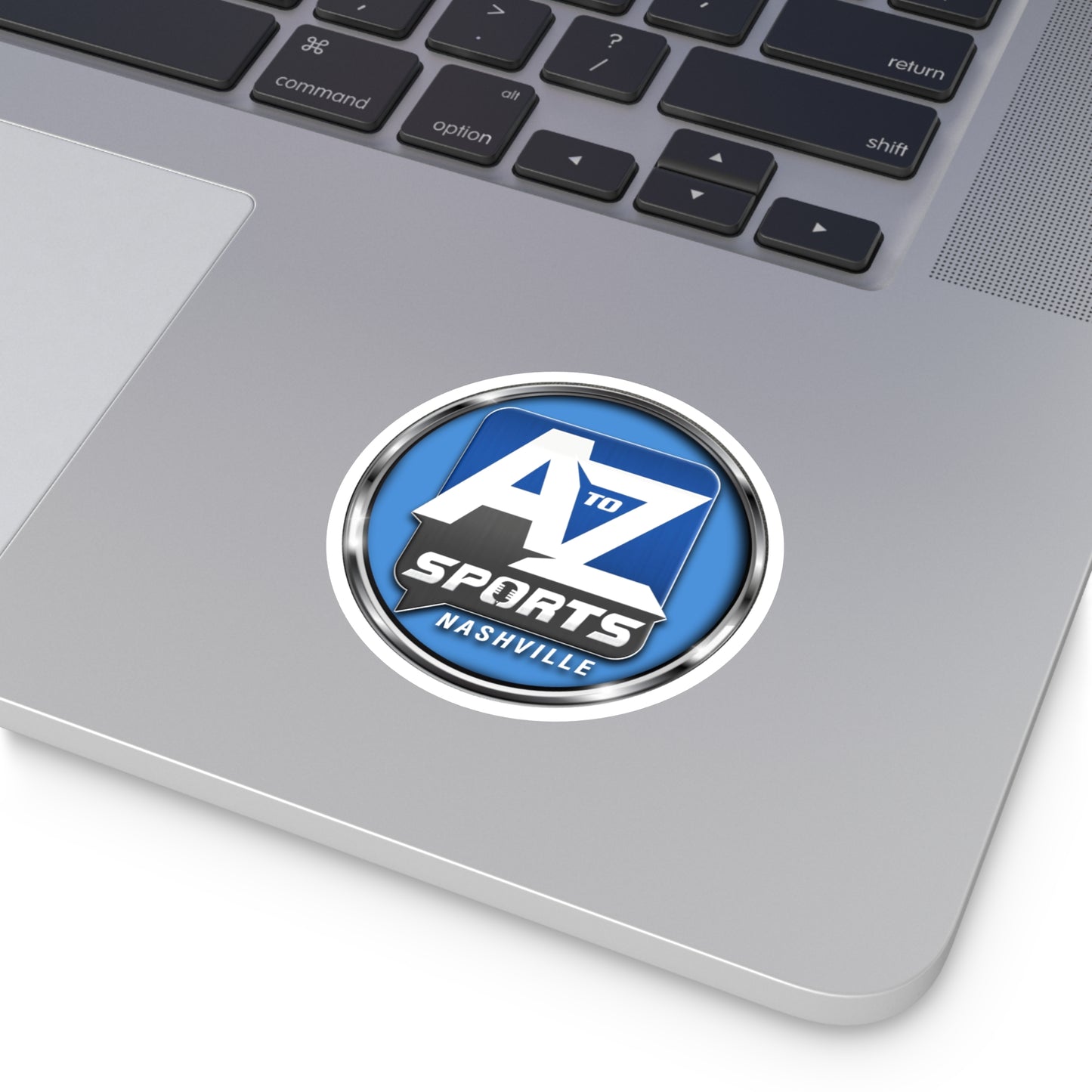 A to Z Sports Round Sticker