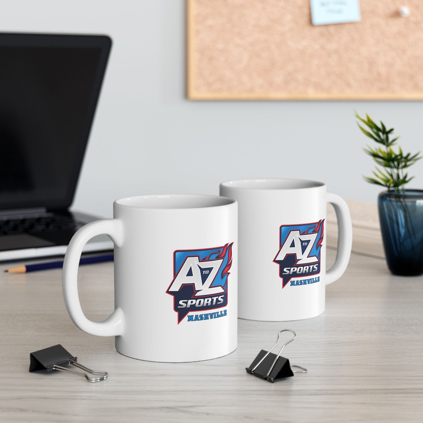 A to Z Sports Nashville 11oz/15oz Ceramic Mug