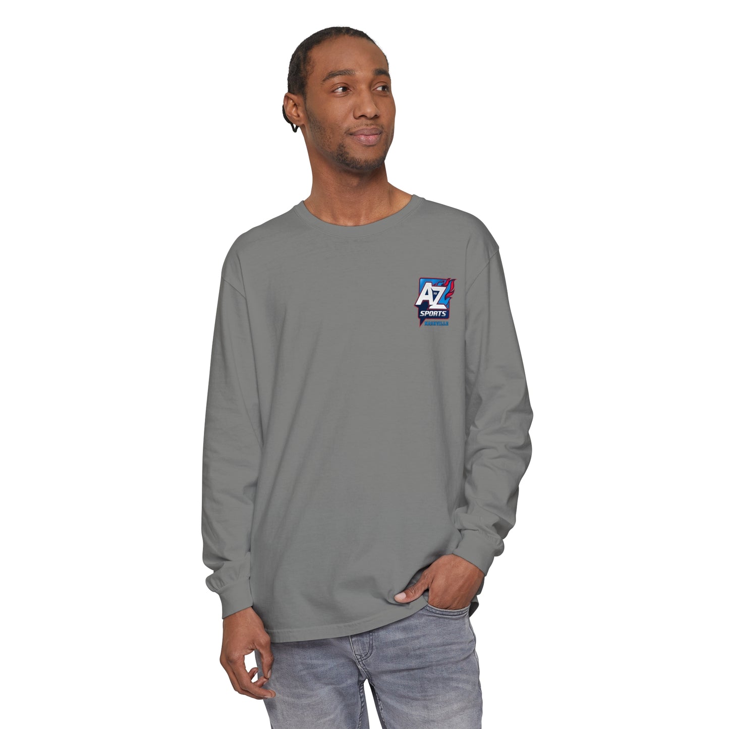 A to Z Sports Nashville Chest Logo Long Sleeve T-Shirt