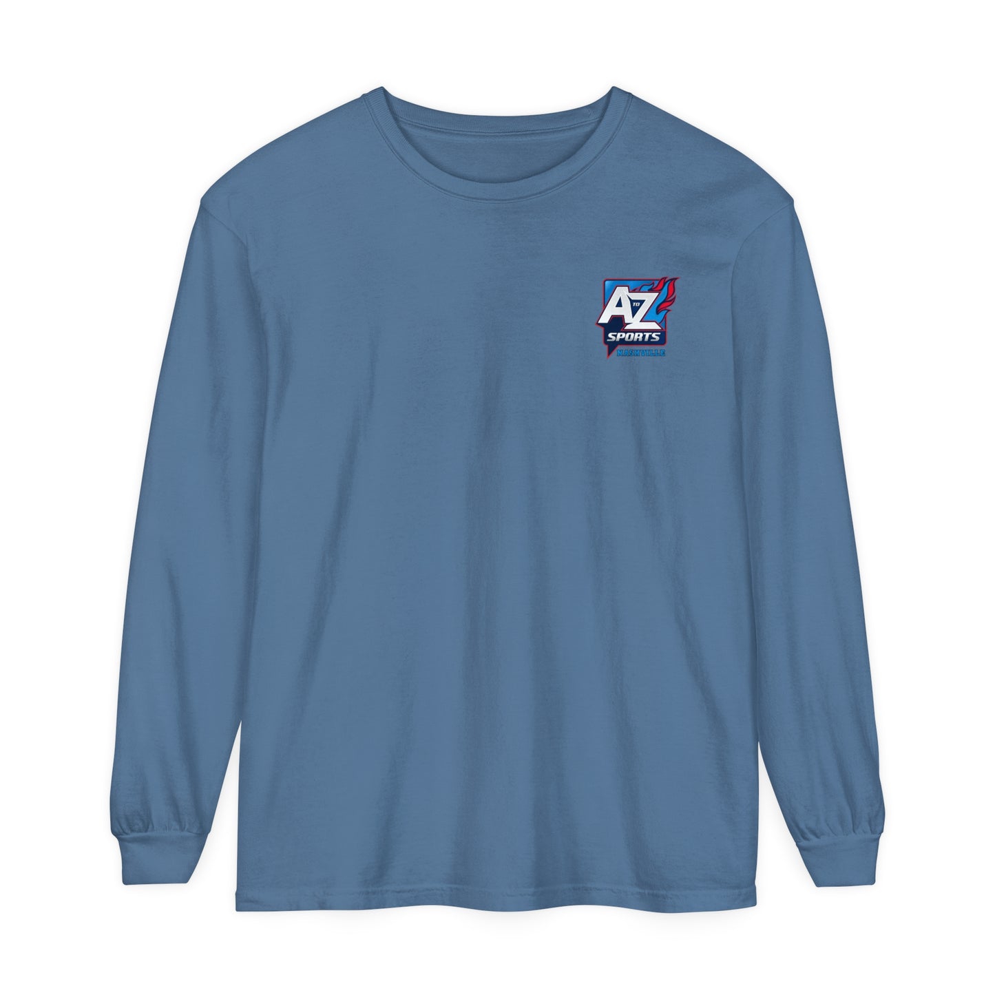 A to Z Sports Nashville Chest Logo Long Sleeve T-Shirt