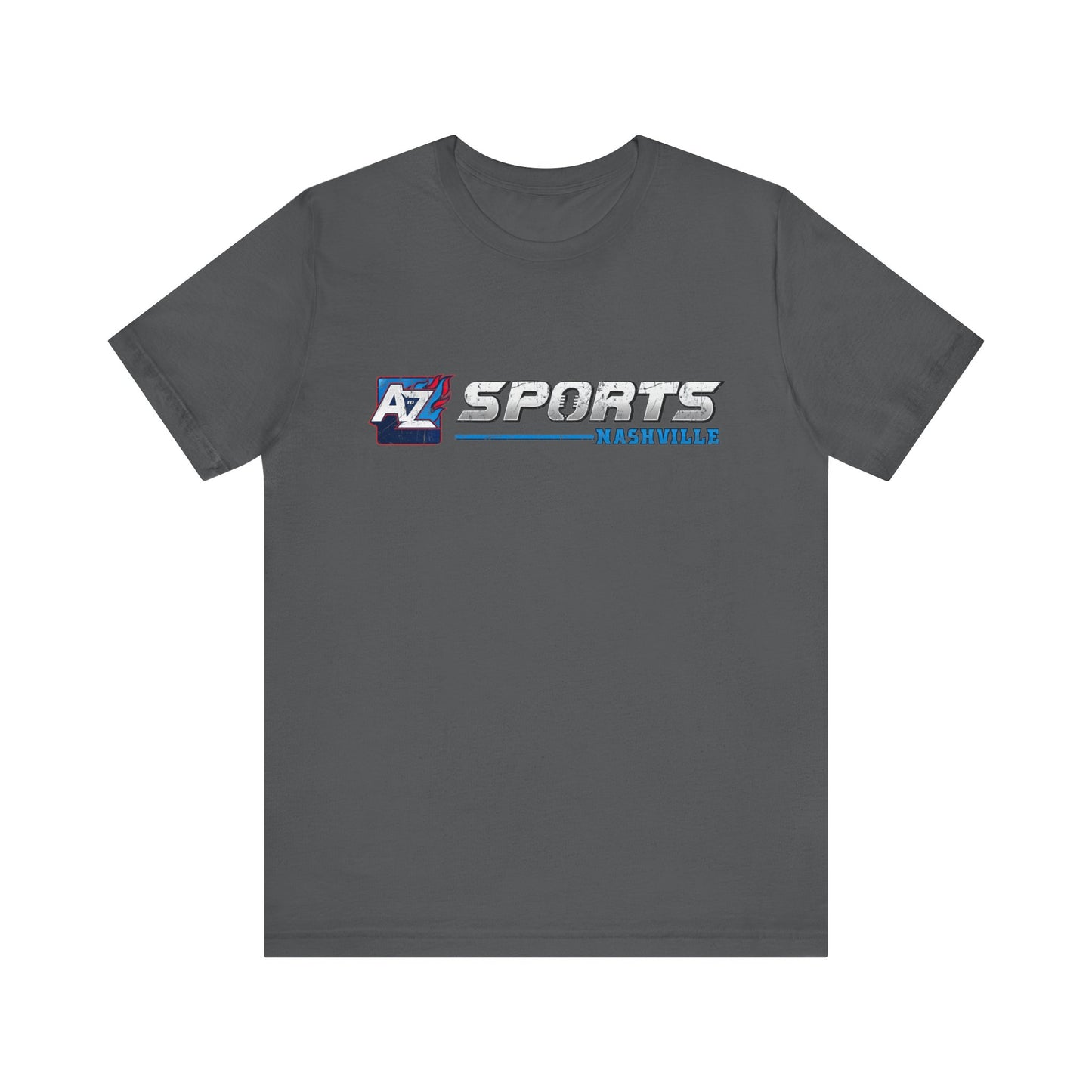 A to Z Sports Nashville Faded Horizontal Short Sleeve Tee