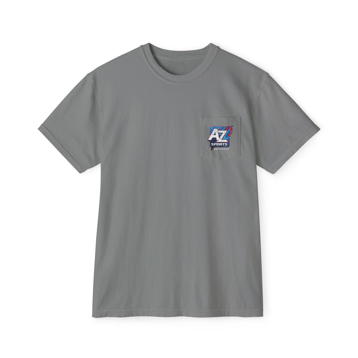 A to Z Sports Nashville Faded Pocket T-Shirt