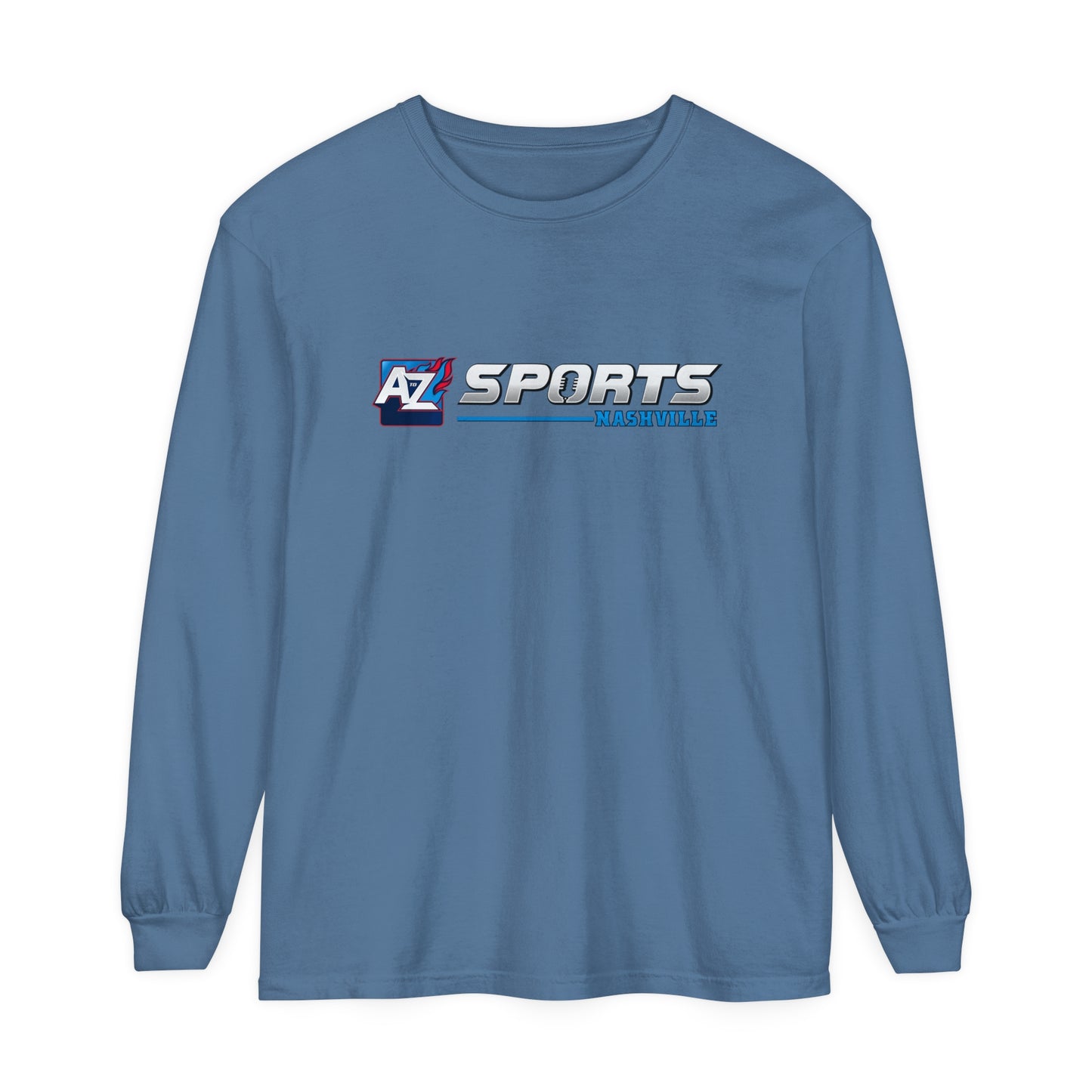 A to Z Sports Nashville Horizontal Logo Long Sleeve T-Shirt