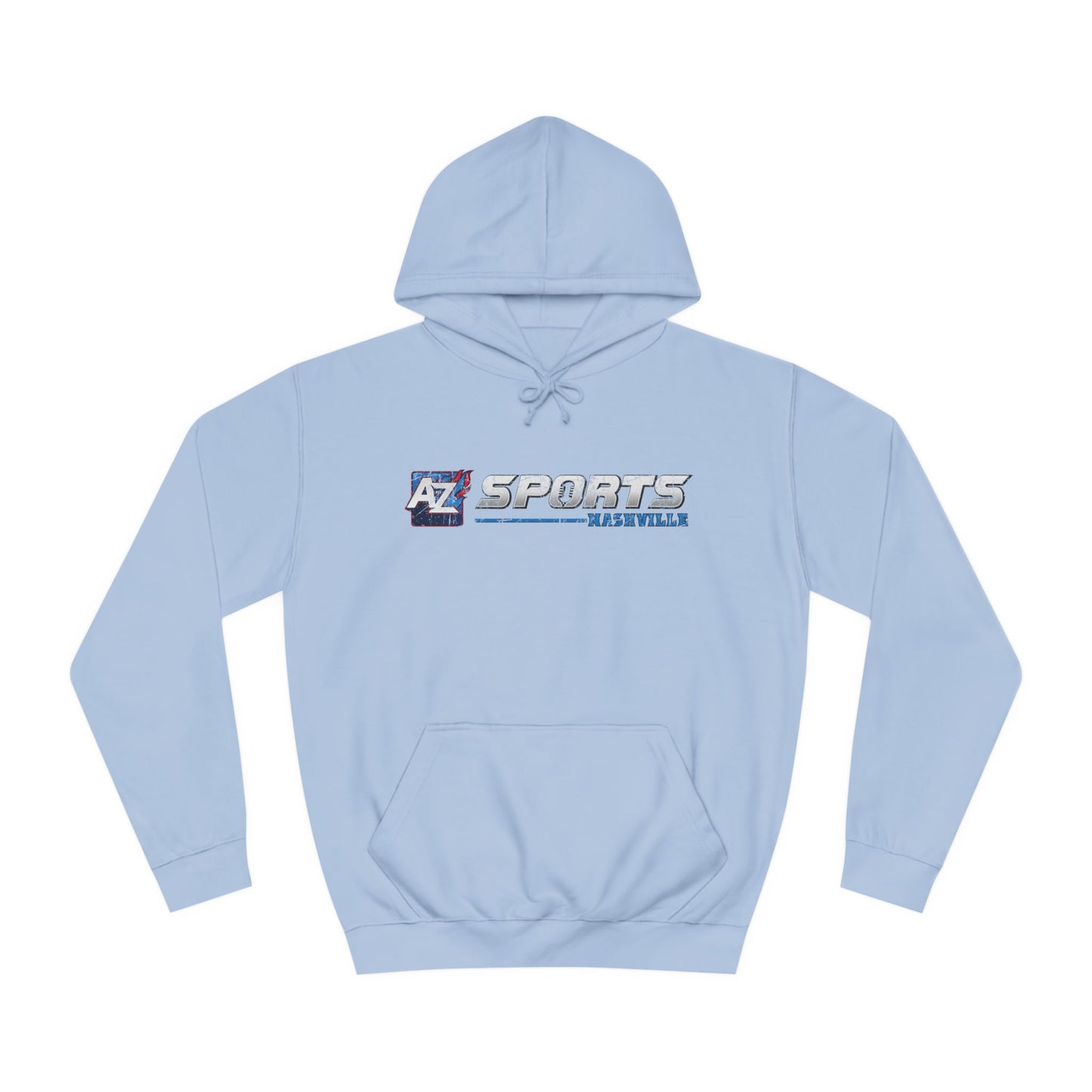 A to Z Sports Nashville Faded Horizontal Logo Hoodie
