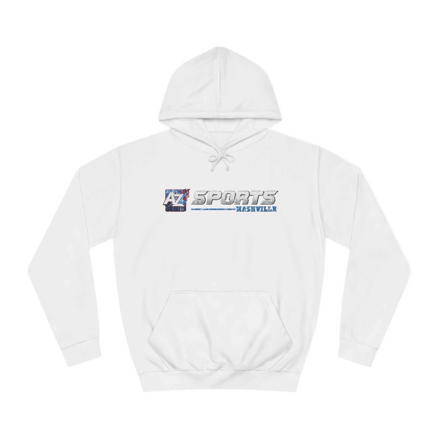 A to Z Sports Nashville Faded Horizontal Logo Hoodie