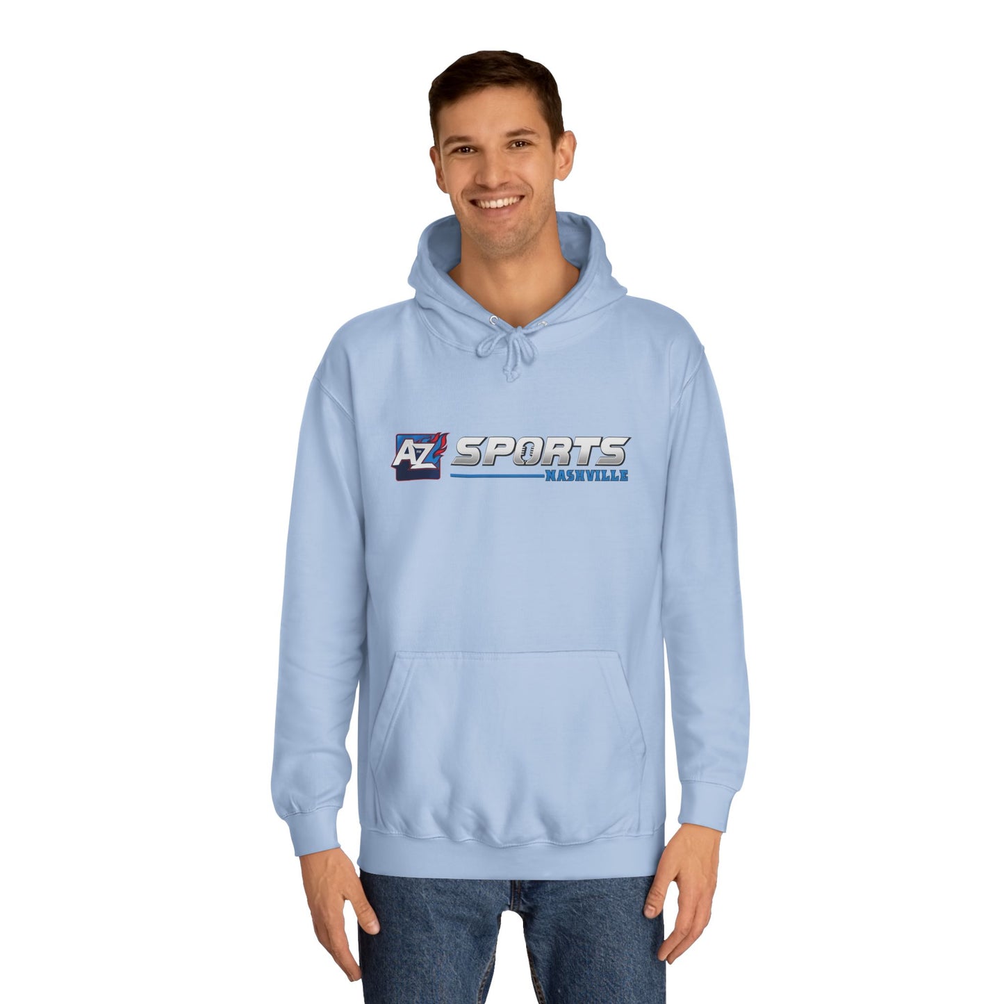 A to Z Sports Nashville Horizontal Logo Hoodie