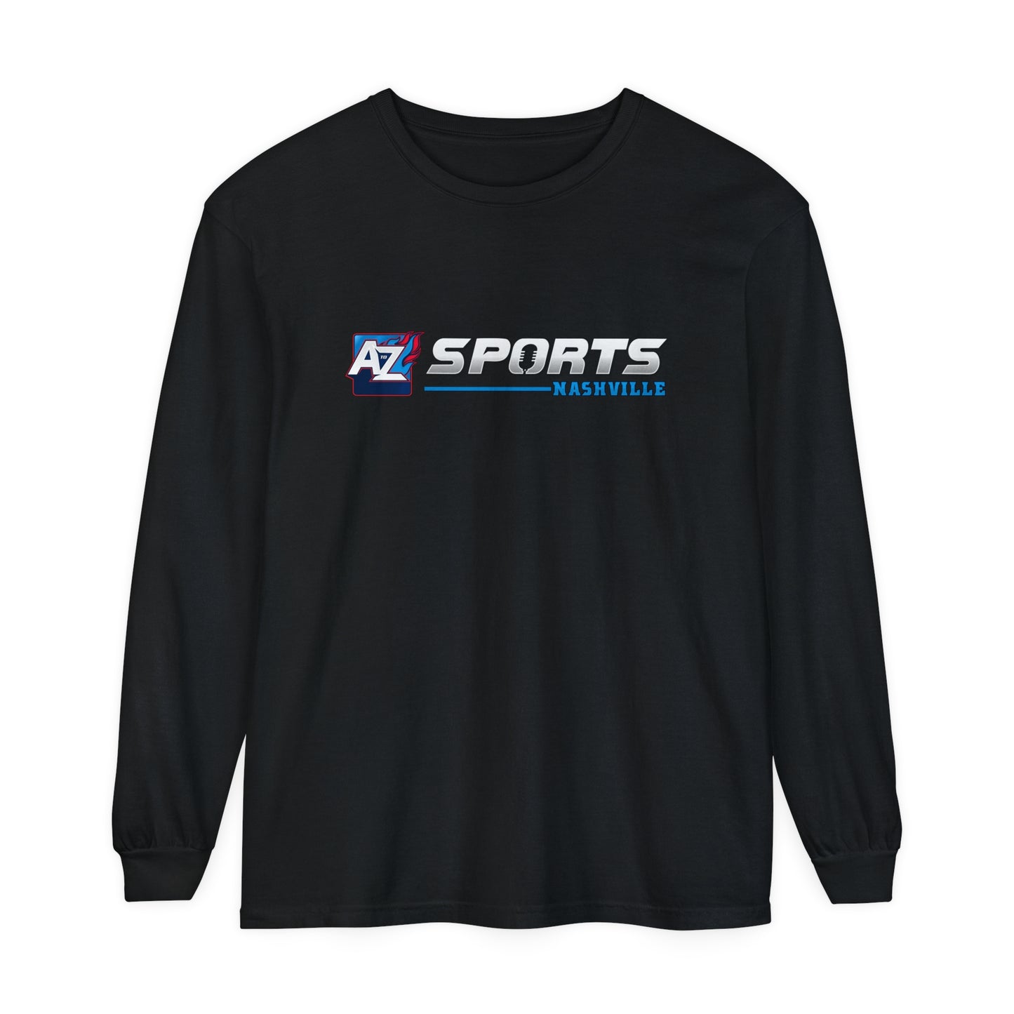 A to Z Sports Nashville Horizontal Logo Long Sleeve T-Shirt