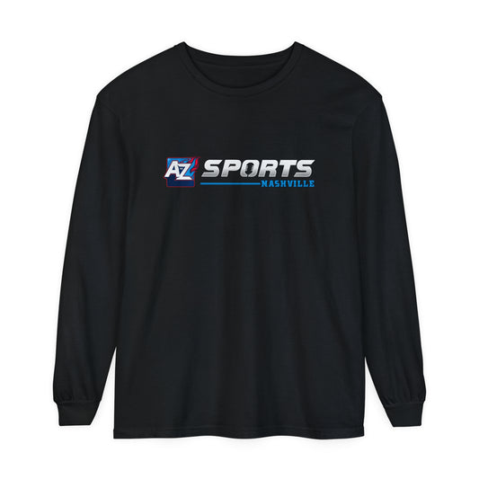 A to Z Sports Nashville Horizontal Logo Long Sleeve T-Shirt