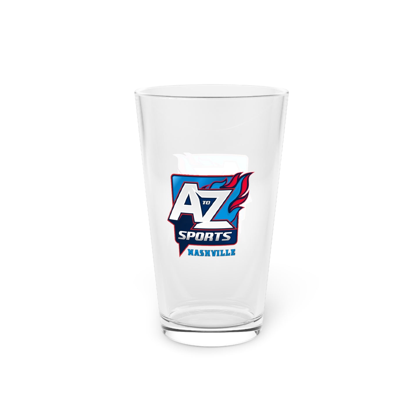 A to Z Sports Nashville 16oz Pint Glass