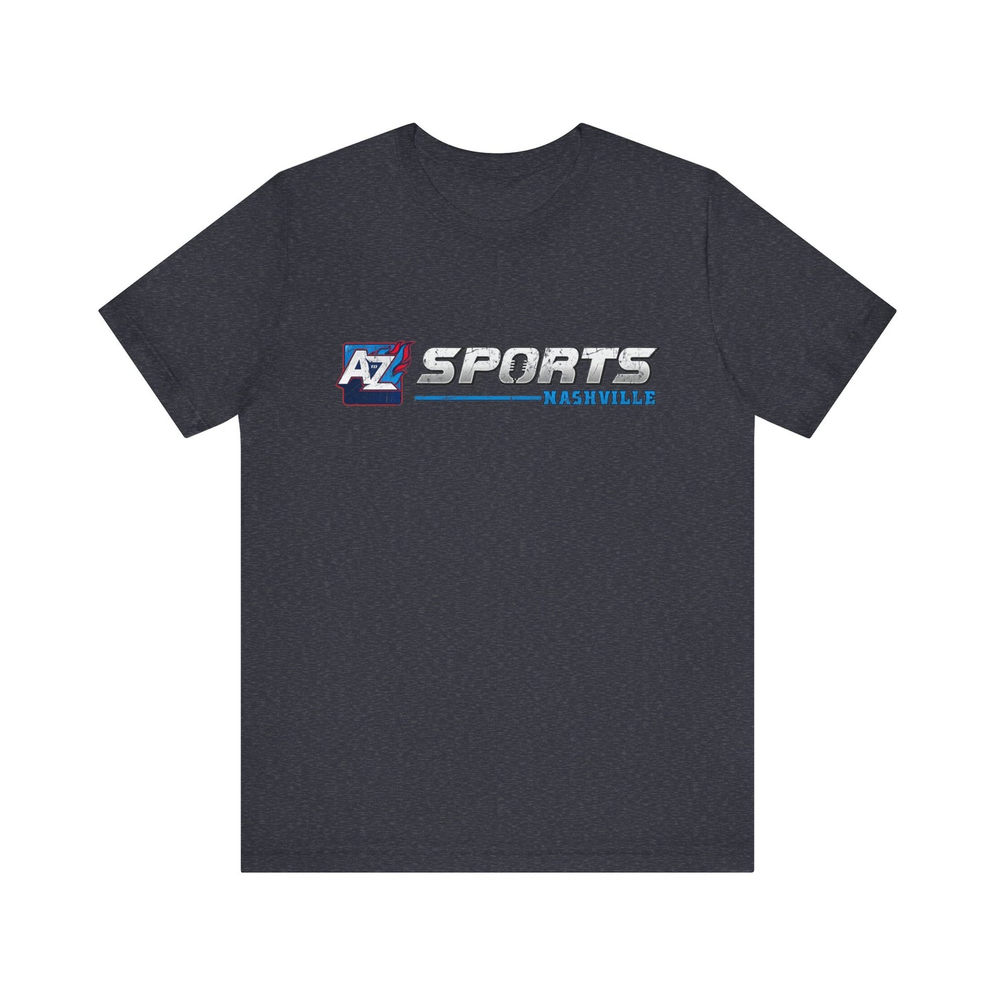 A to Z Sports Nashville Faded Horizontal Short Sleeve Tee