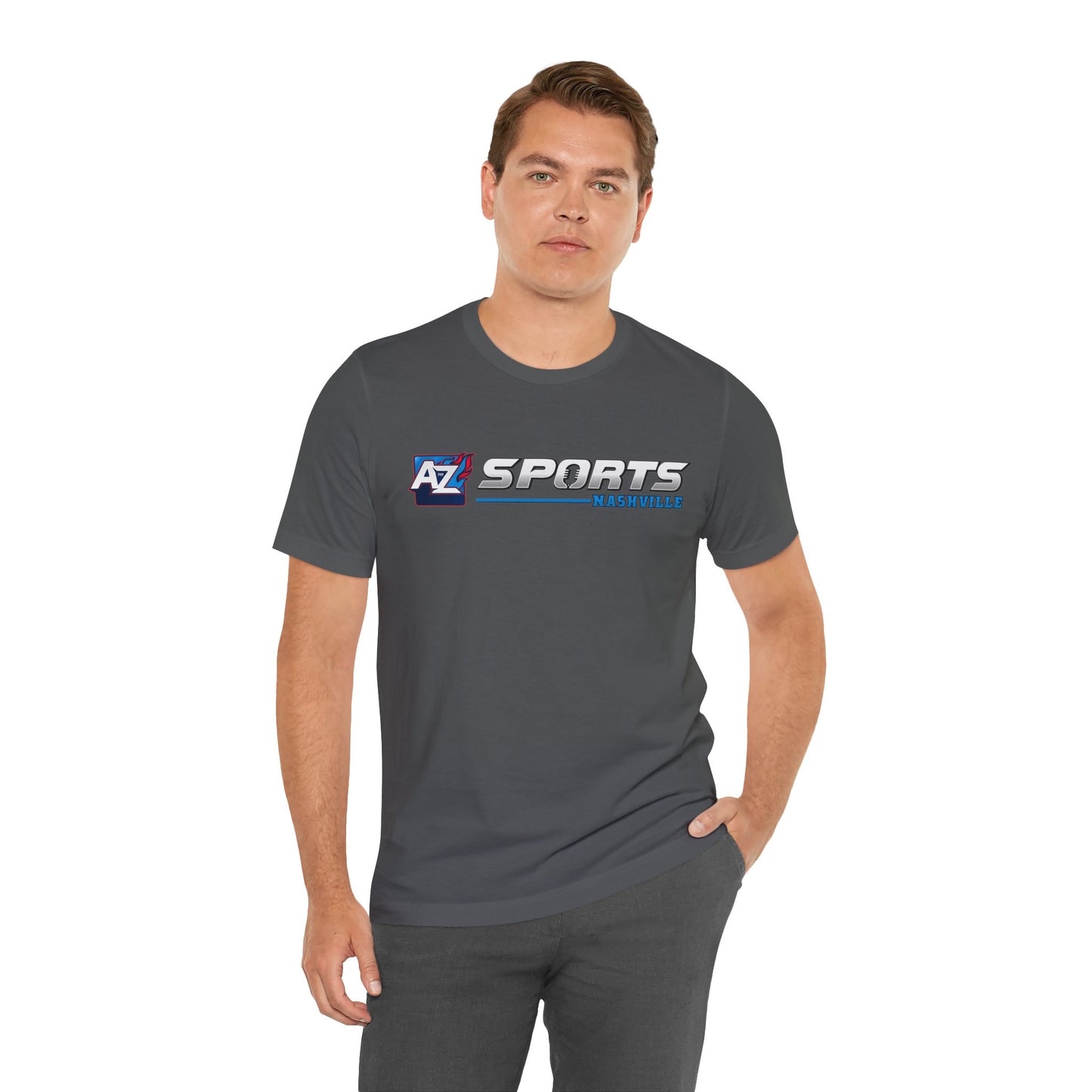A to Z Sports Nashville Horizontal Short Sleeve Tee