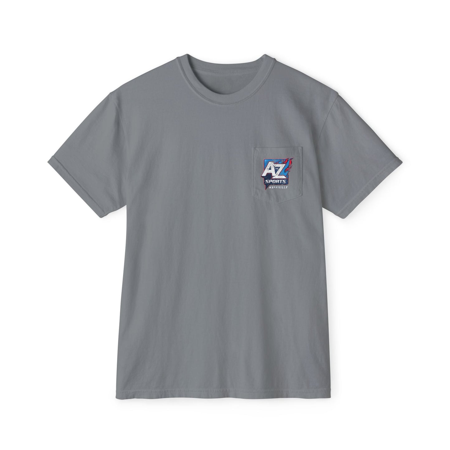 A to Z Sports Nashville Faded Pocket T-Shirt