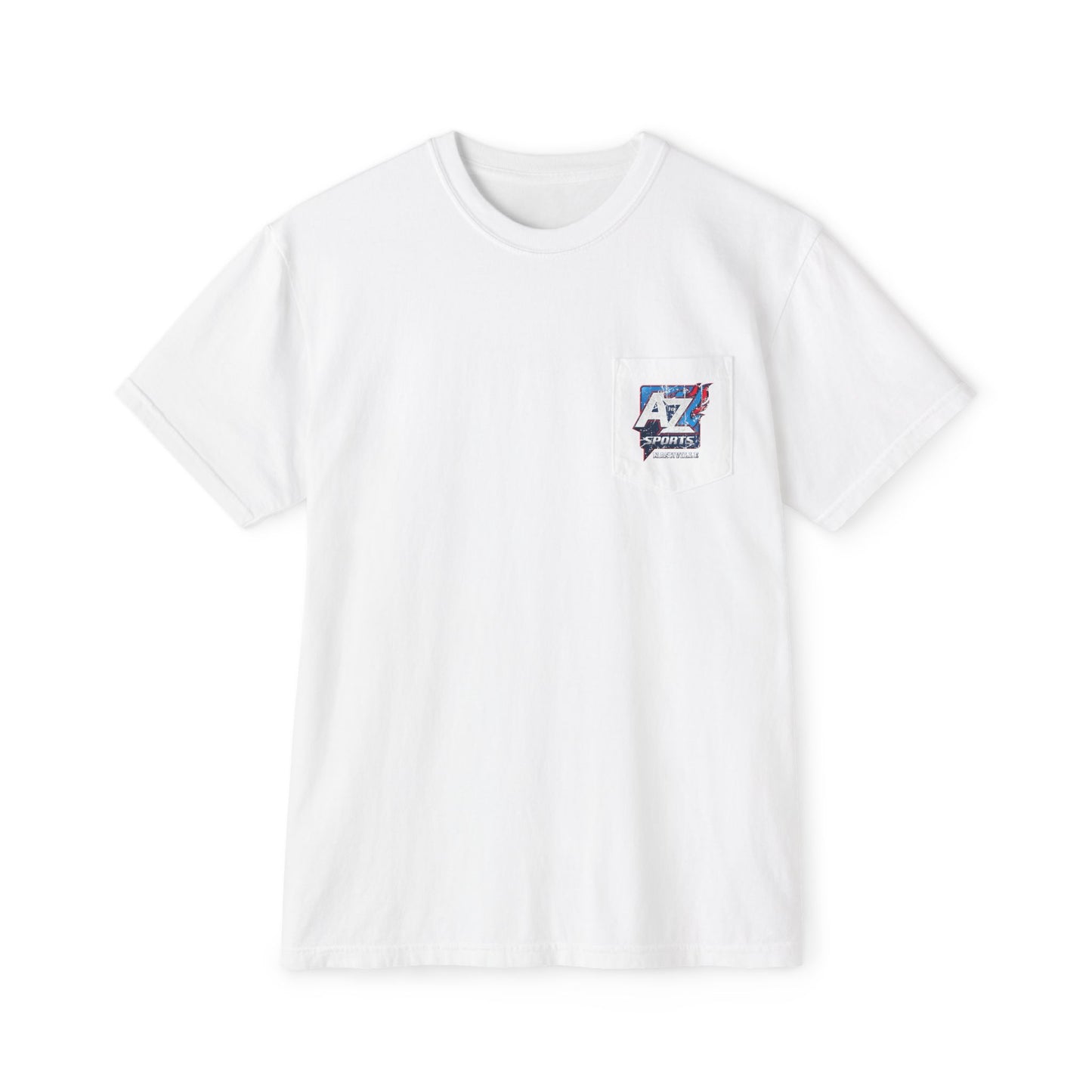 A to Z Sports Nashville Faded Pocket T-Shirt