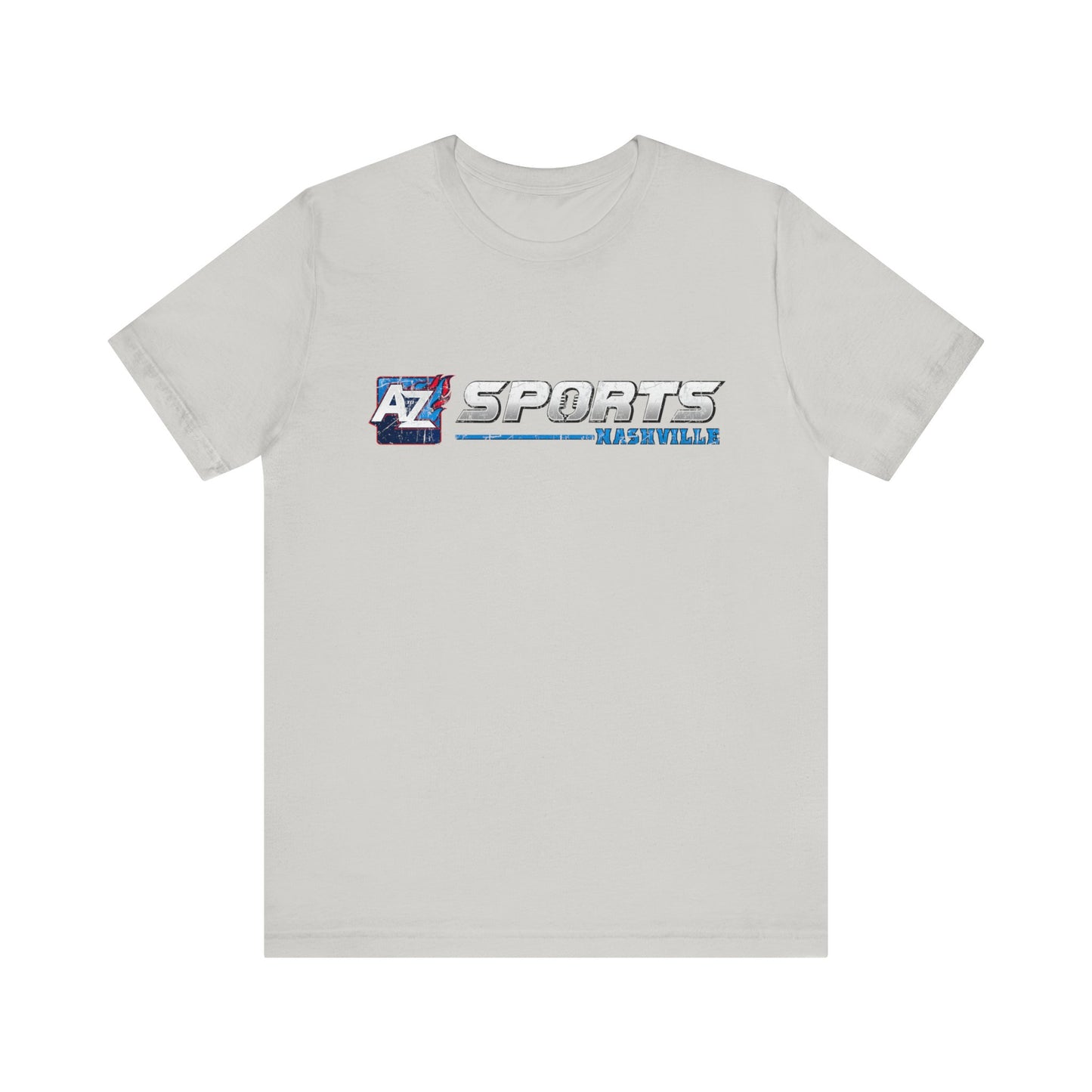 A to Z Sports Nashville Faded Horizontal Short Sleeve Tee