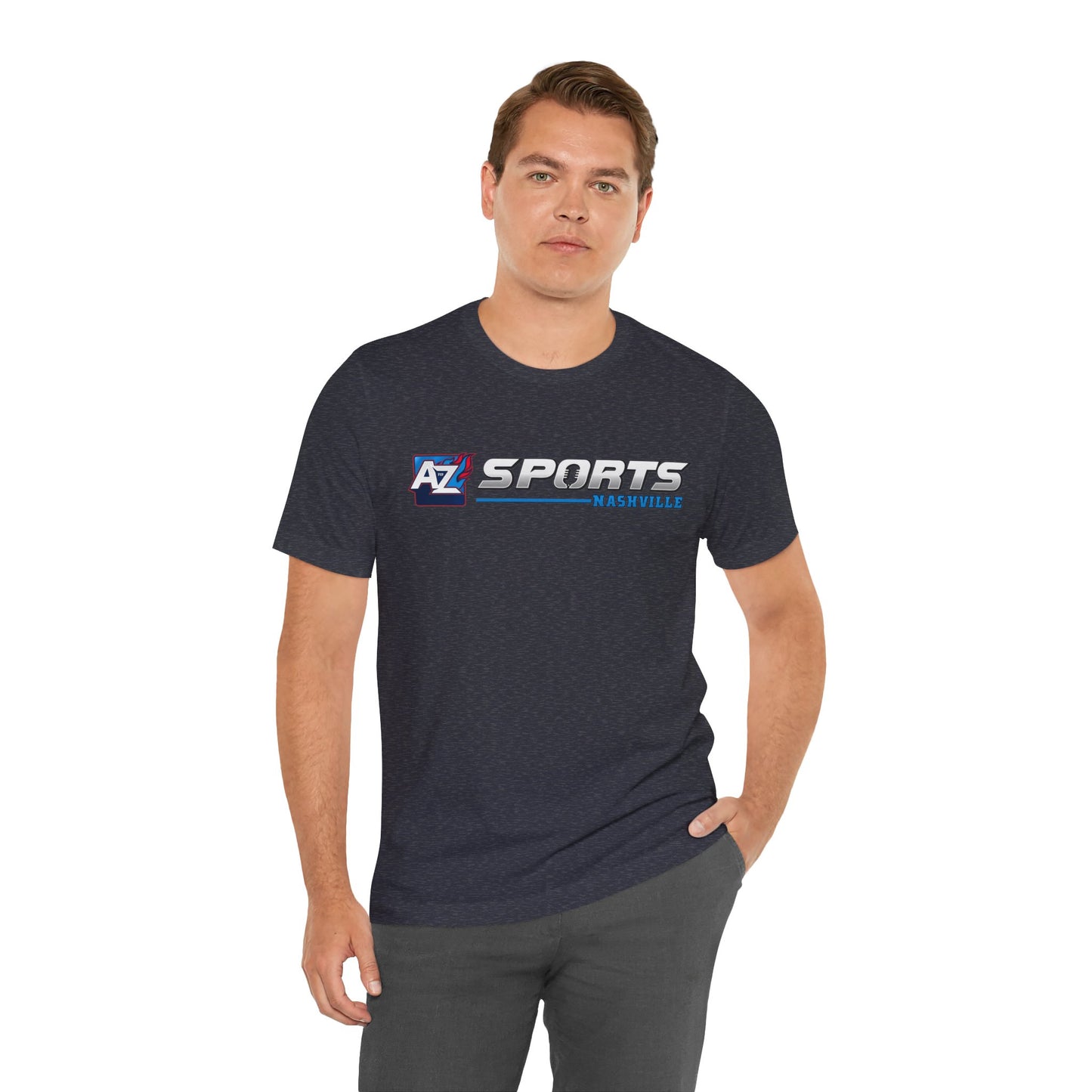 A to Z Sports Nashville Horizontal Short Sleeve Tee